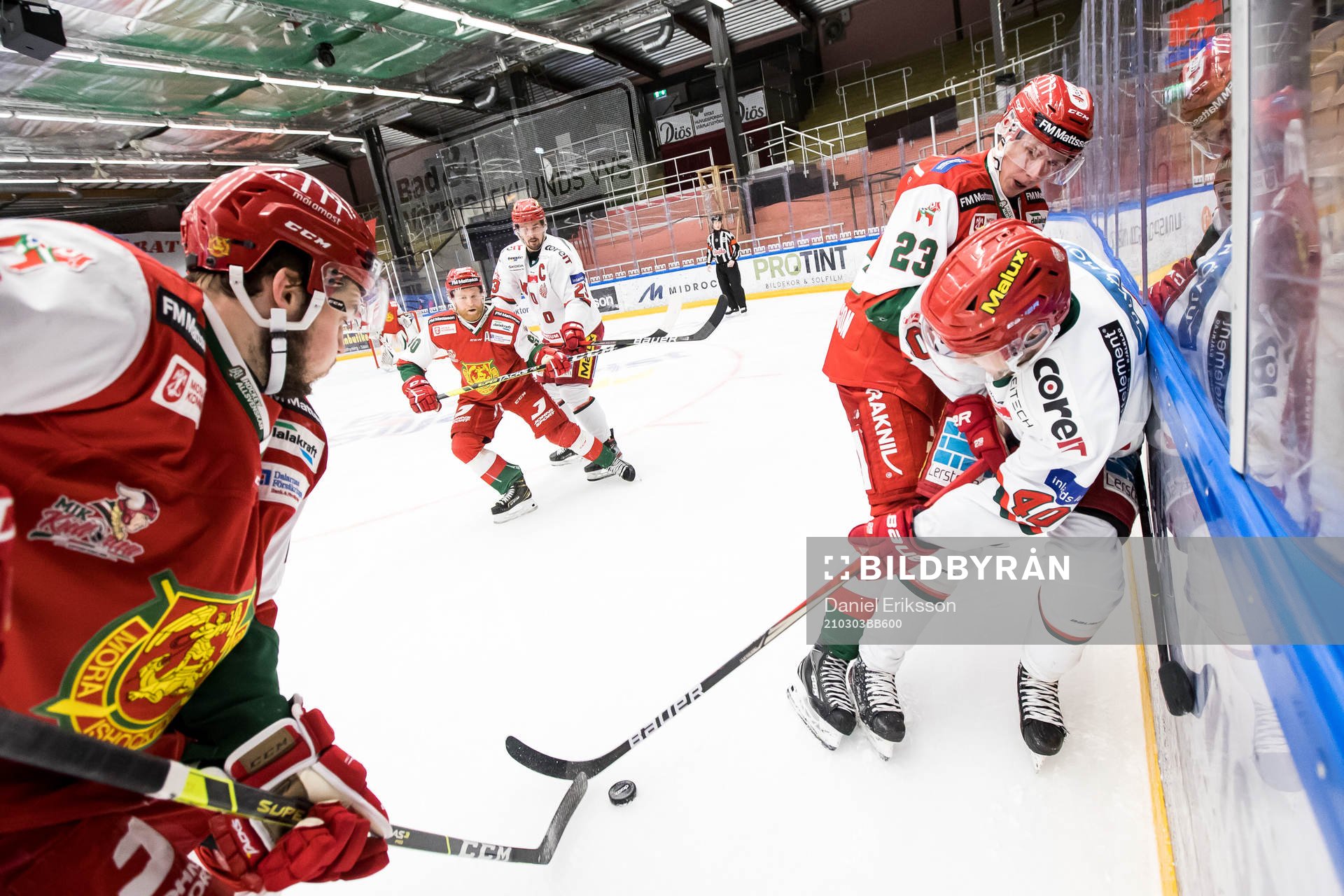 Moras Simon Johansson och Modos Kalle Jellvert