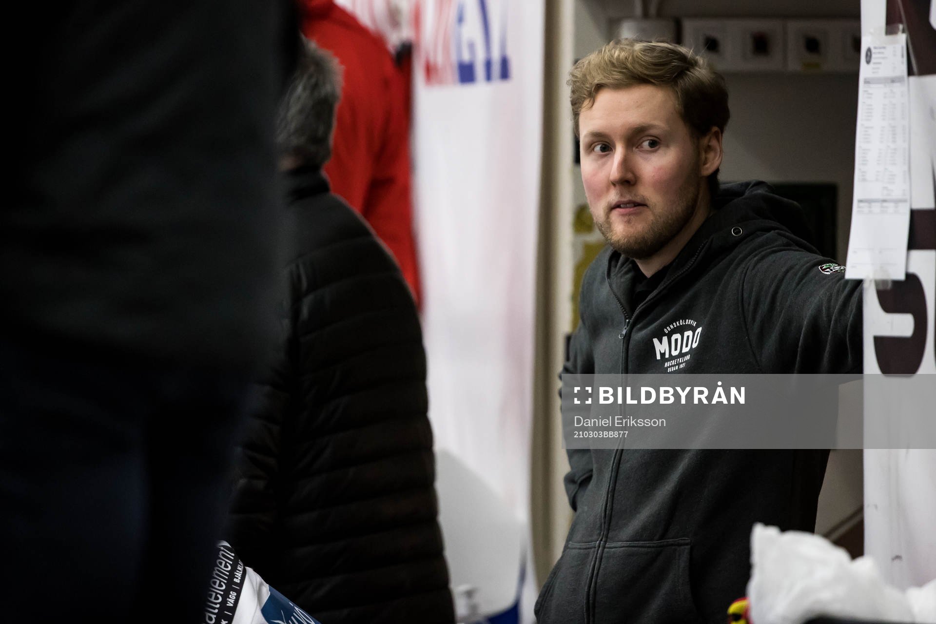 Modos materialförvaltare Robin Forssén