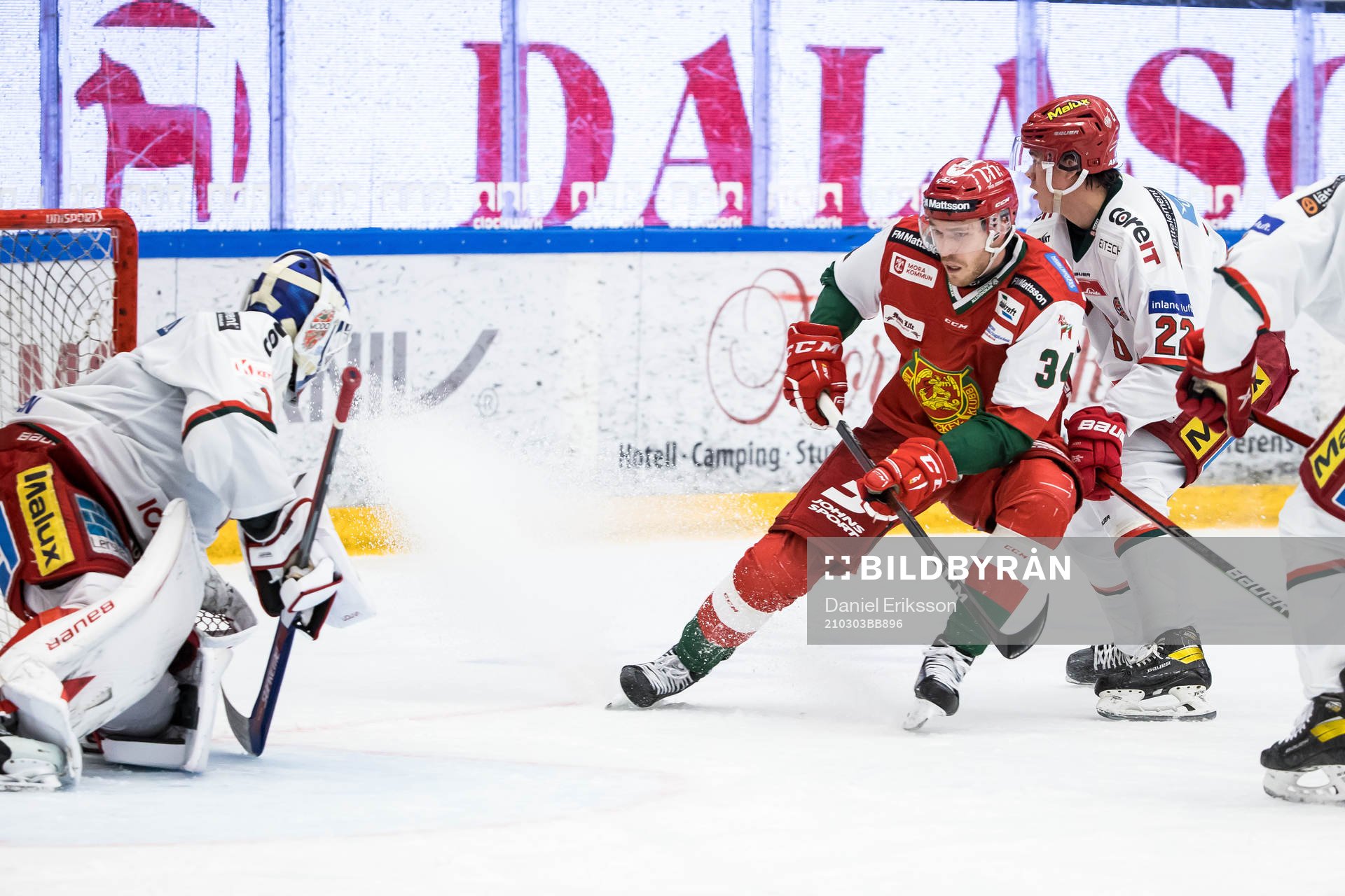 Moras Oscar Eklind och Modos William Wallinder