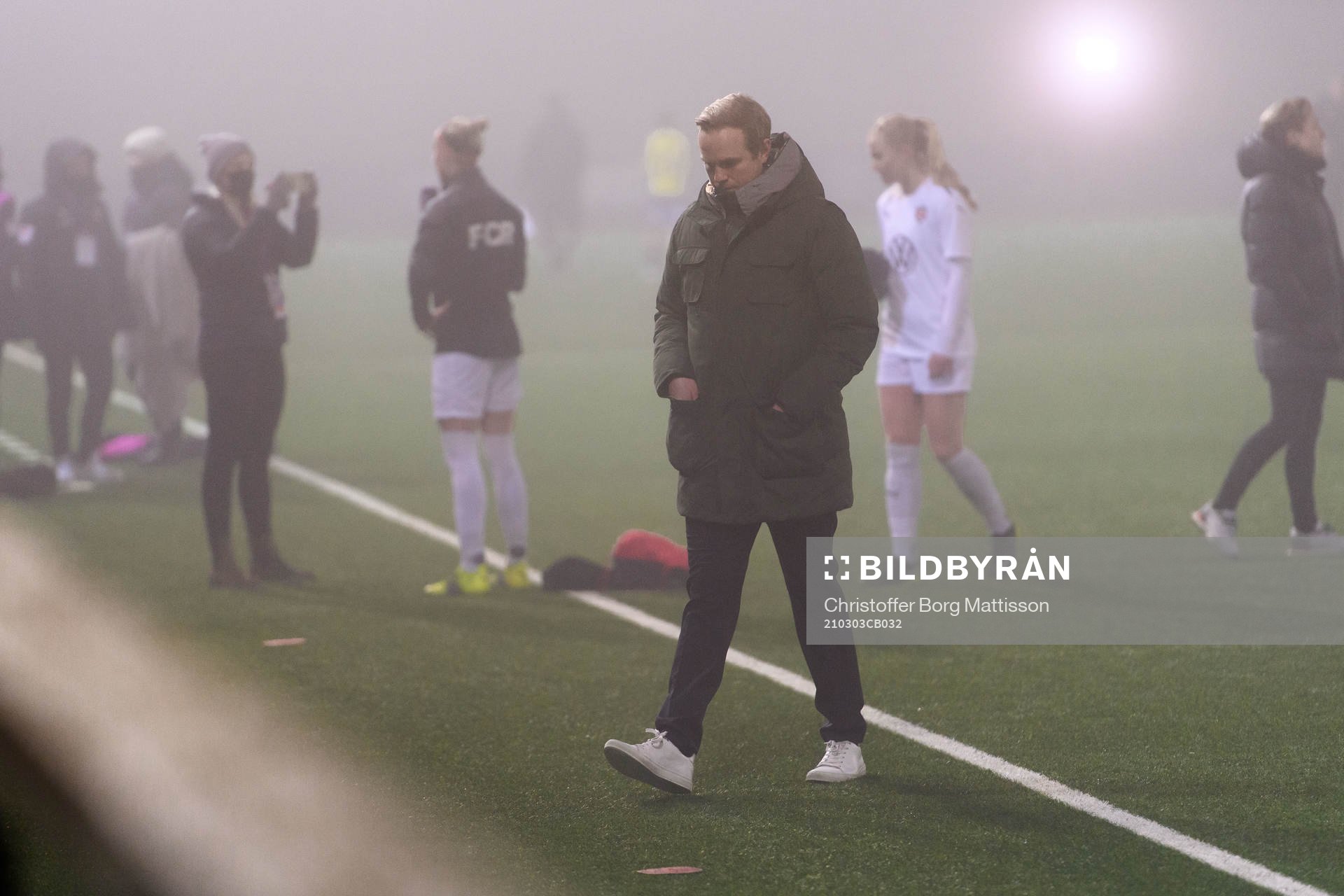 Head coach Jonas Eidevall of Rosengård