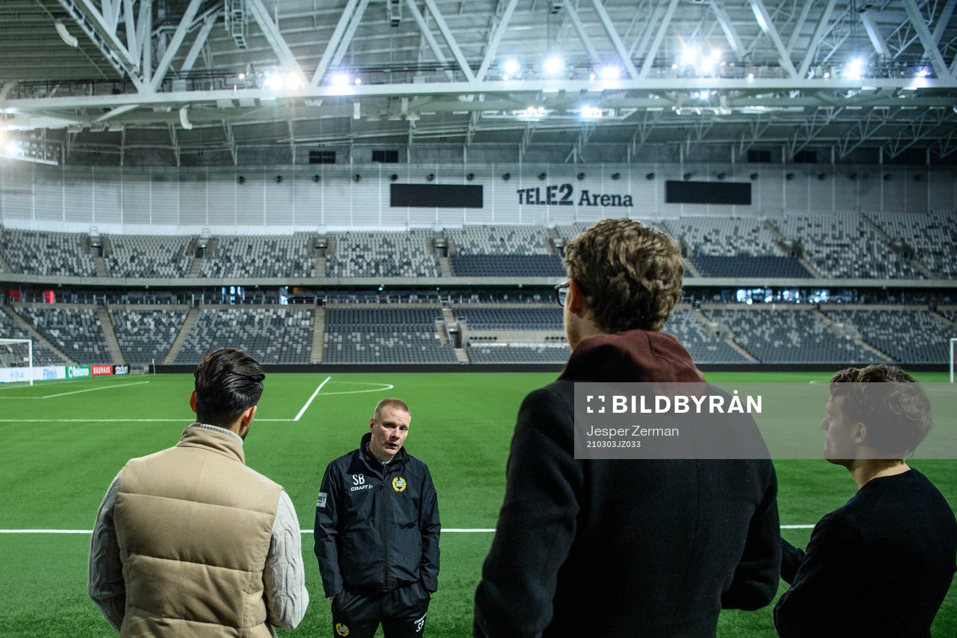 Hammarbys tränare Stefan Billborn
