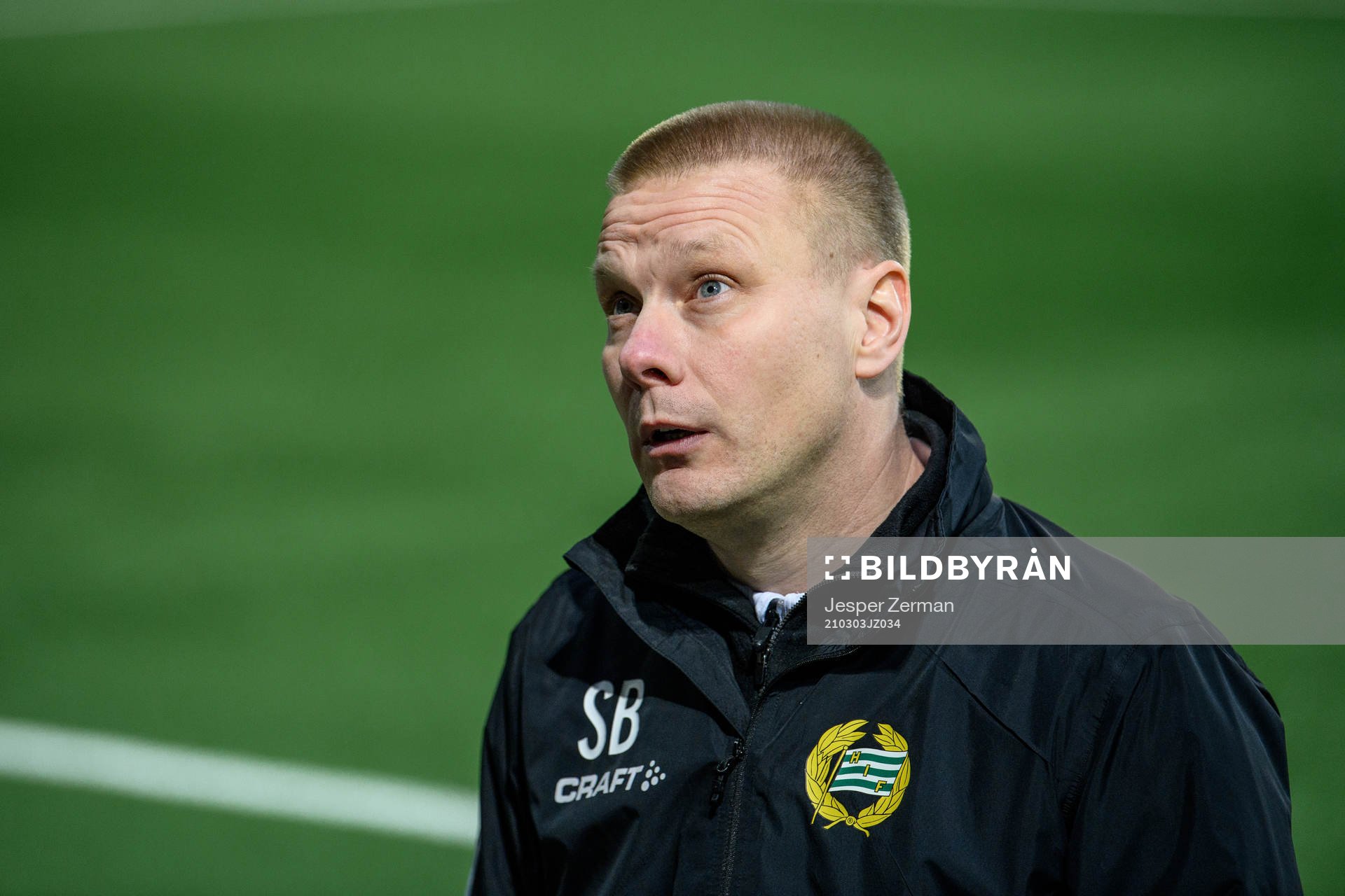 Hammarbys tränare Stefan Billborn