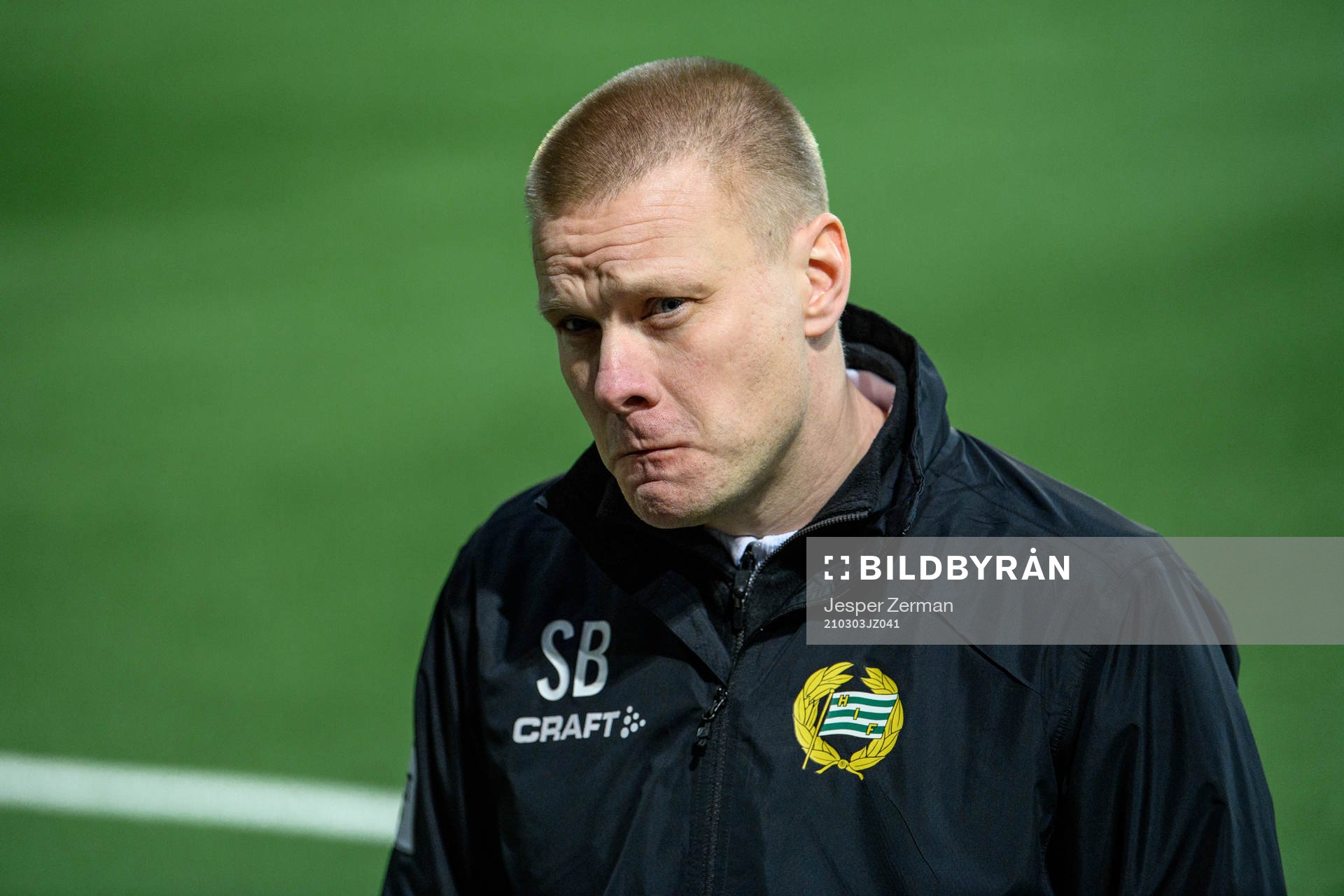 Hammarbys tränare Stefan Billborn