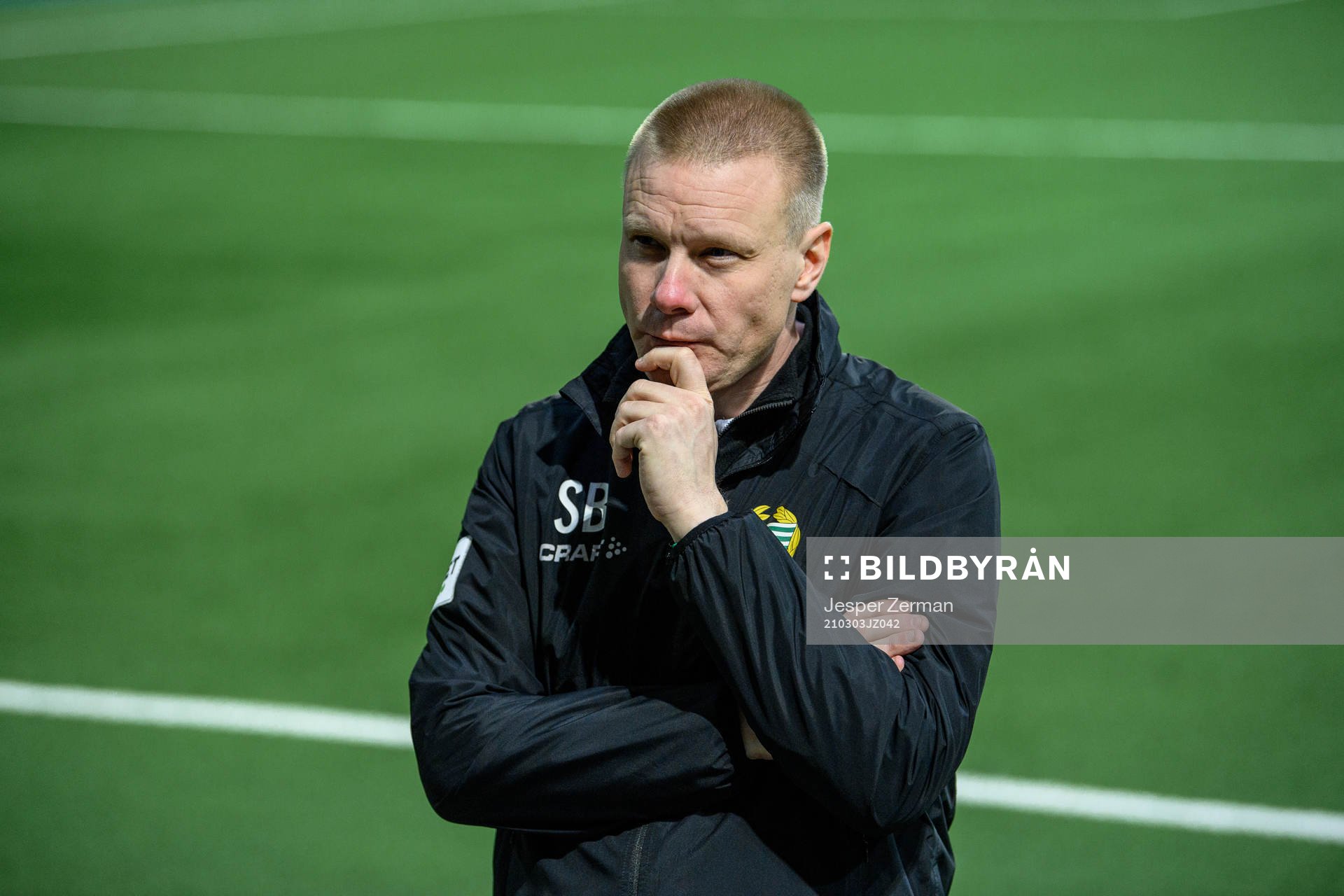 Hammarbys tränare Stefan Billborn