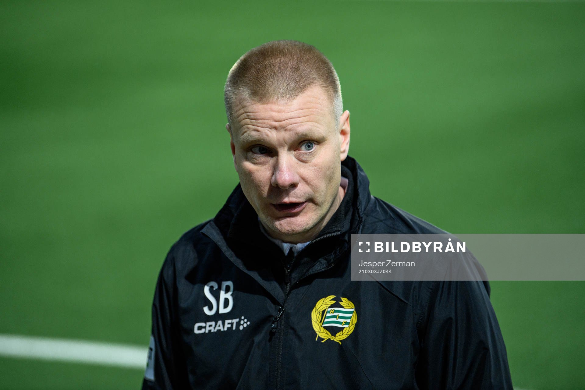 Hammarbys tränare Stefan Billborn