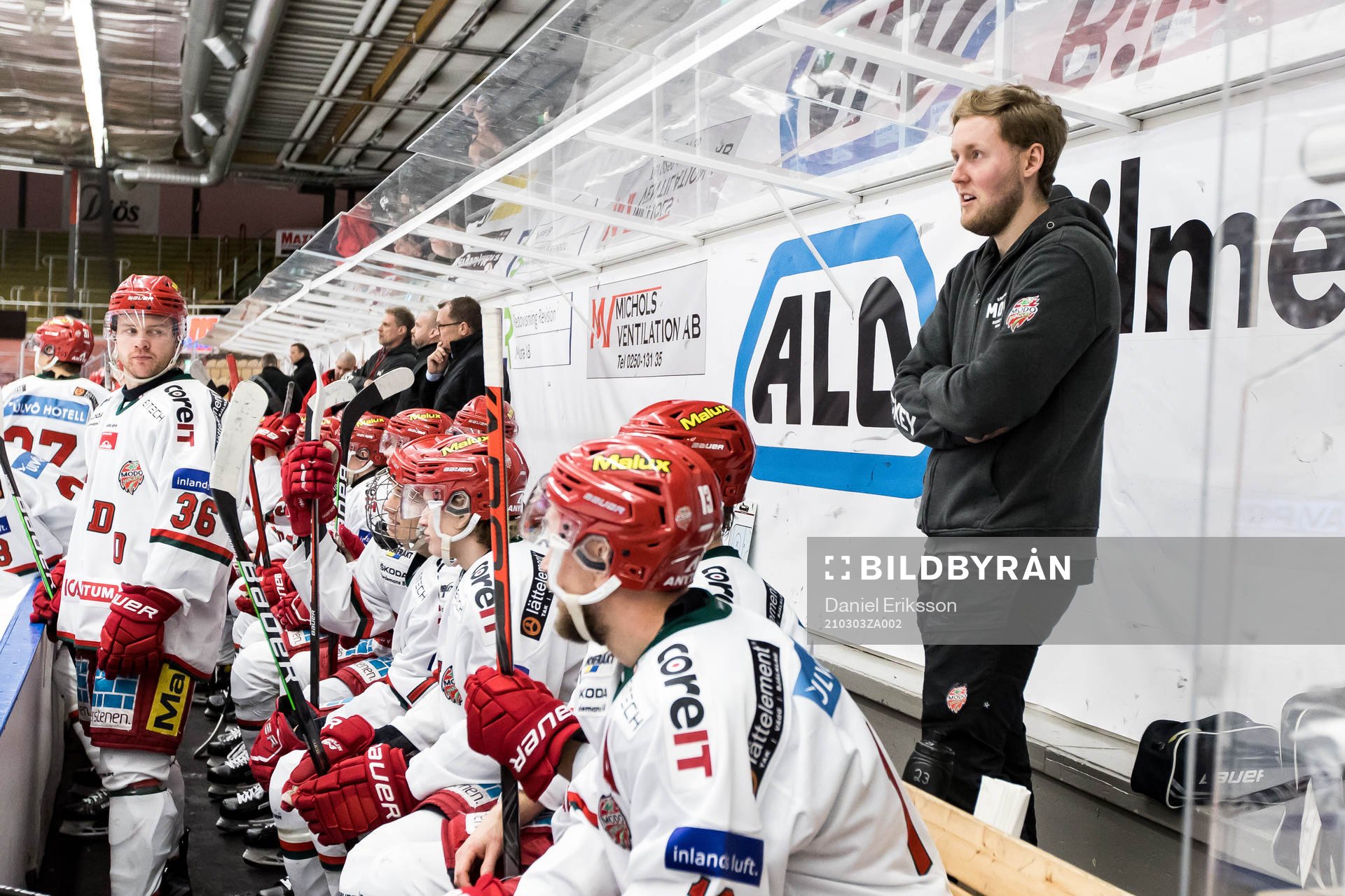 Modos materialförvaltare Robin Forssén