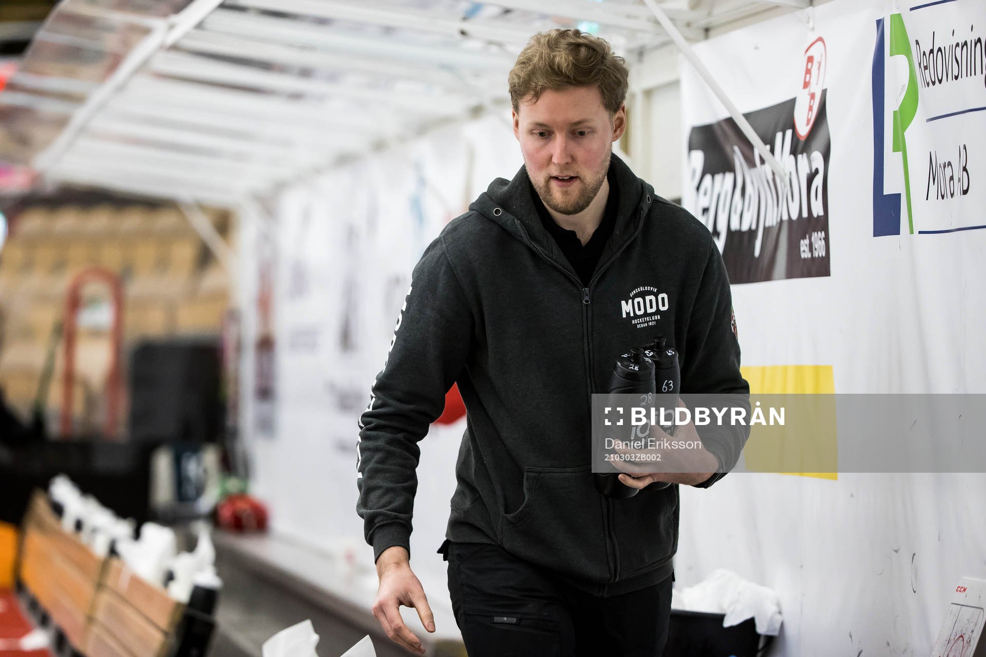 Modos materialförvaltare Robin Forssén