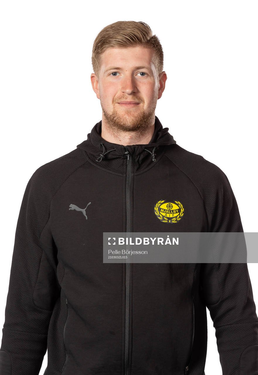 Mjällbys players manager Jesper Johansson