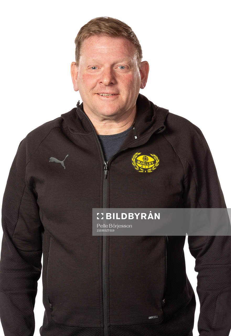 Mjällbys assisterande tränare Alf Westerberg