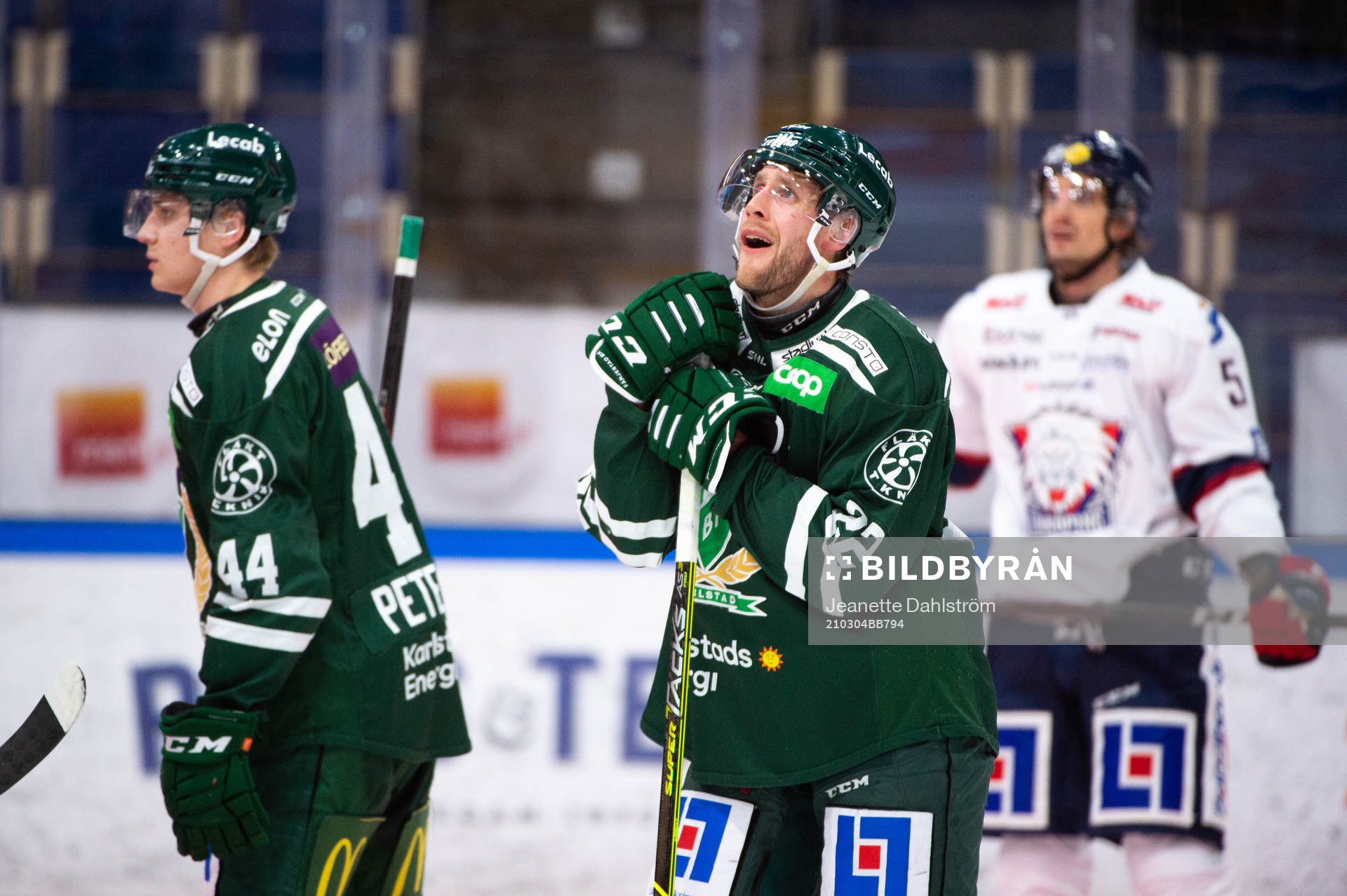 Färjestads Per Åslund deppar