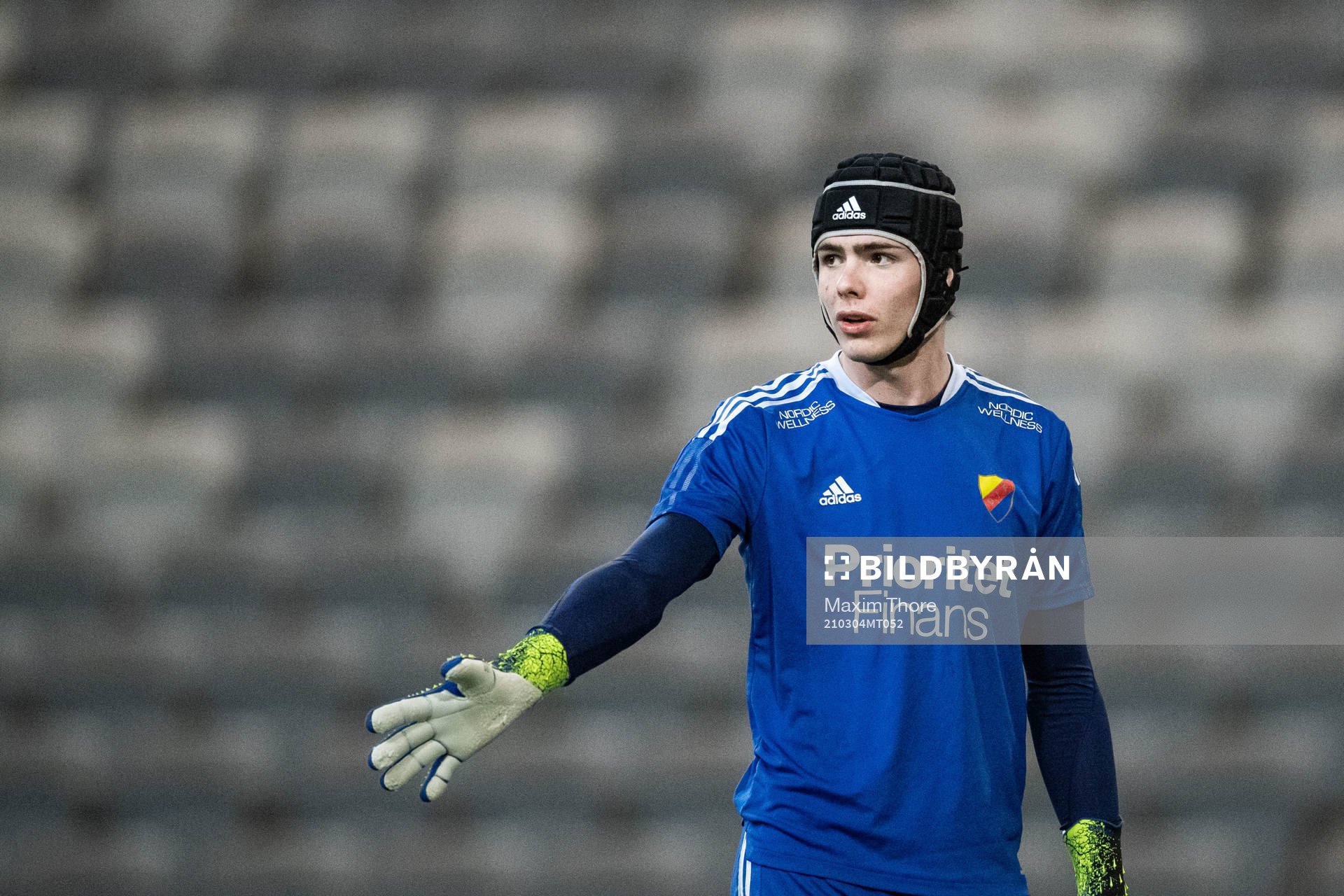 Målvakt Jacob Widell Zetterström