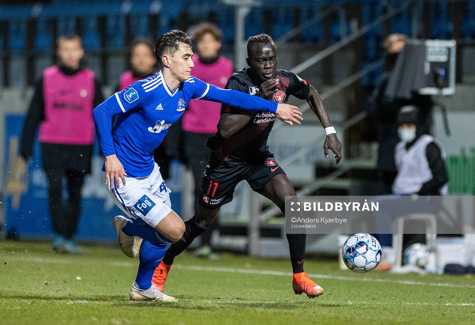  [DK=20210304: Svenn Crone (4), Lyngby Boldklub og Awer Mabil (11), FC Midtjylland]