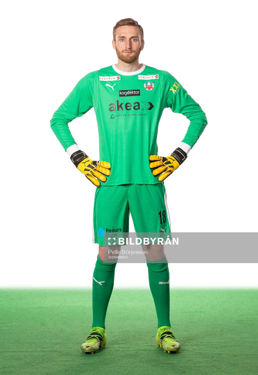 Helsingborgs målvakt Alexander Nilsson