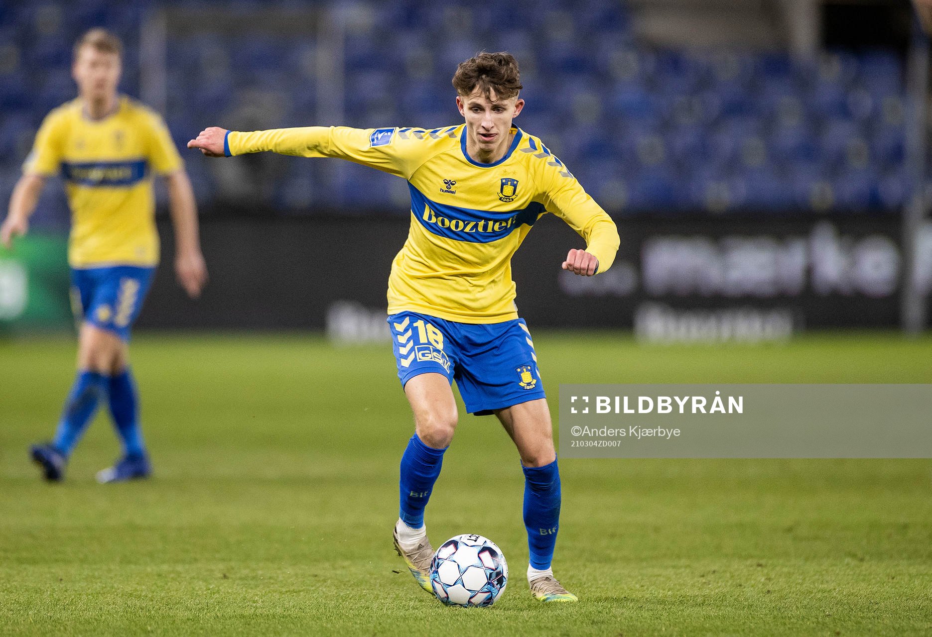 [DK=20210304: Jesper Lindstrøm (18), Brøndby IF]