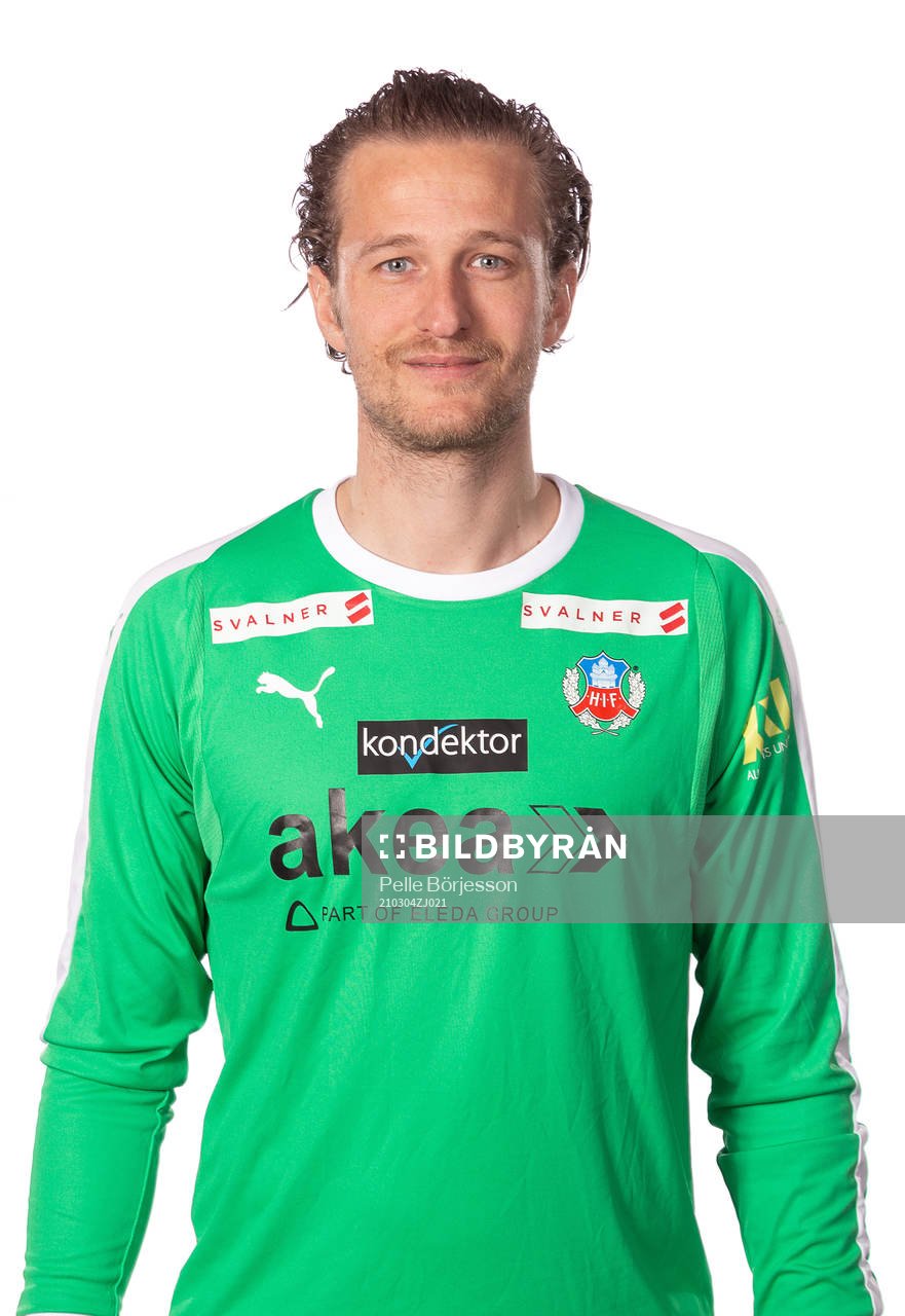 Helsingborgs målvakt Anders Lindegaard