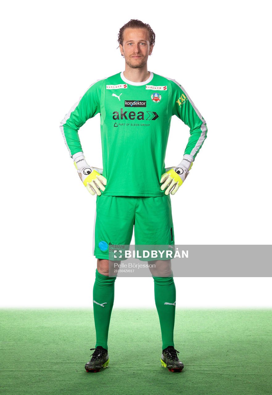 Helsingborgs målvakt Anders Lindegaard