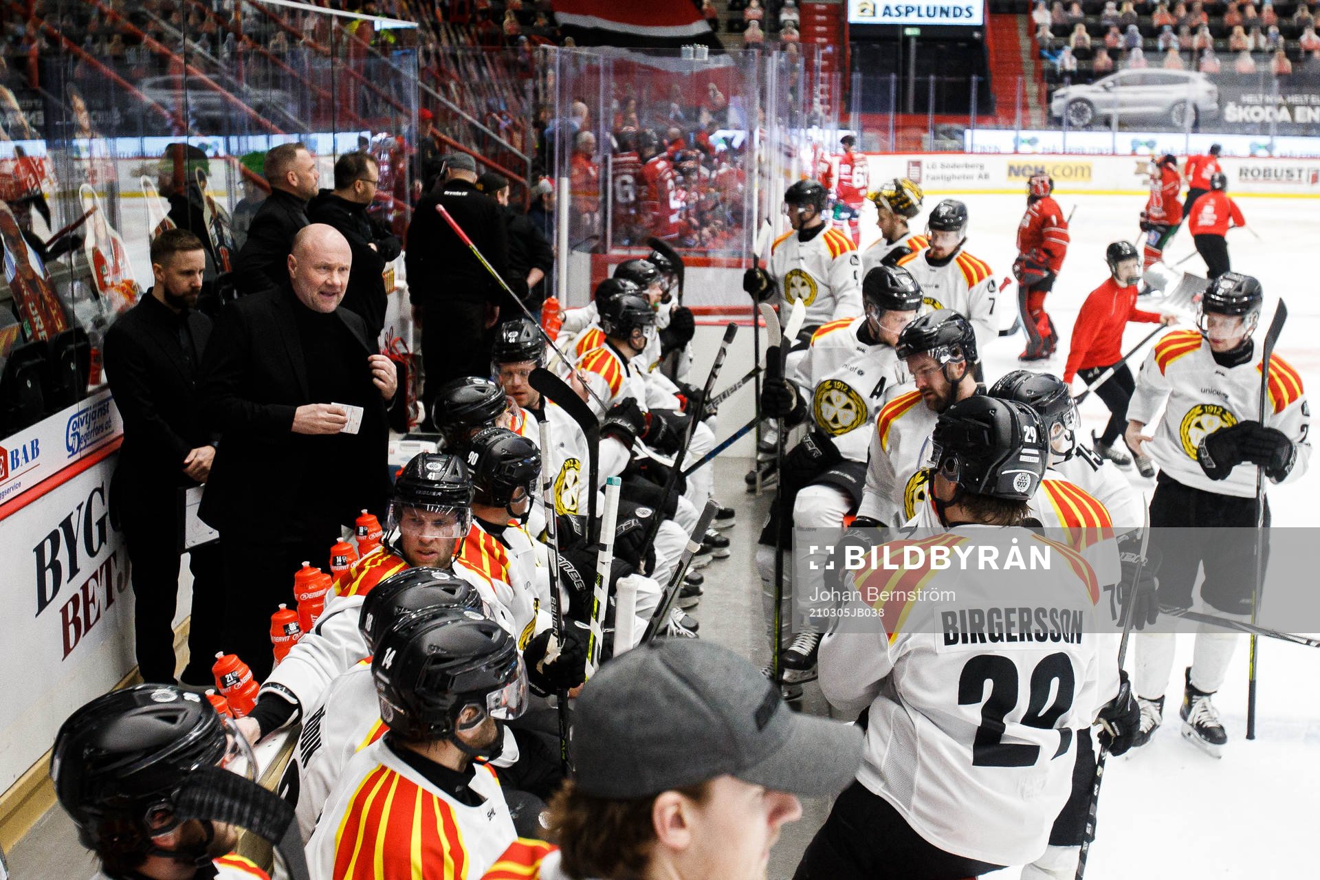 Brynäs tränare Peter Andersson