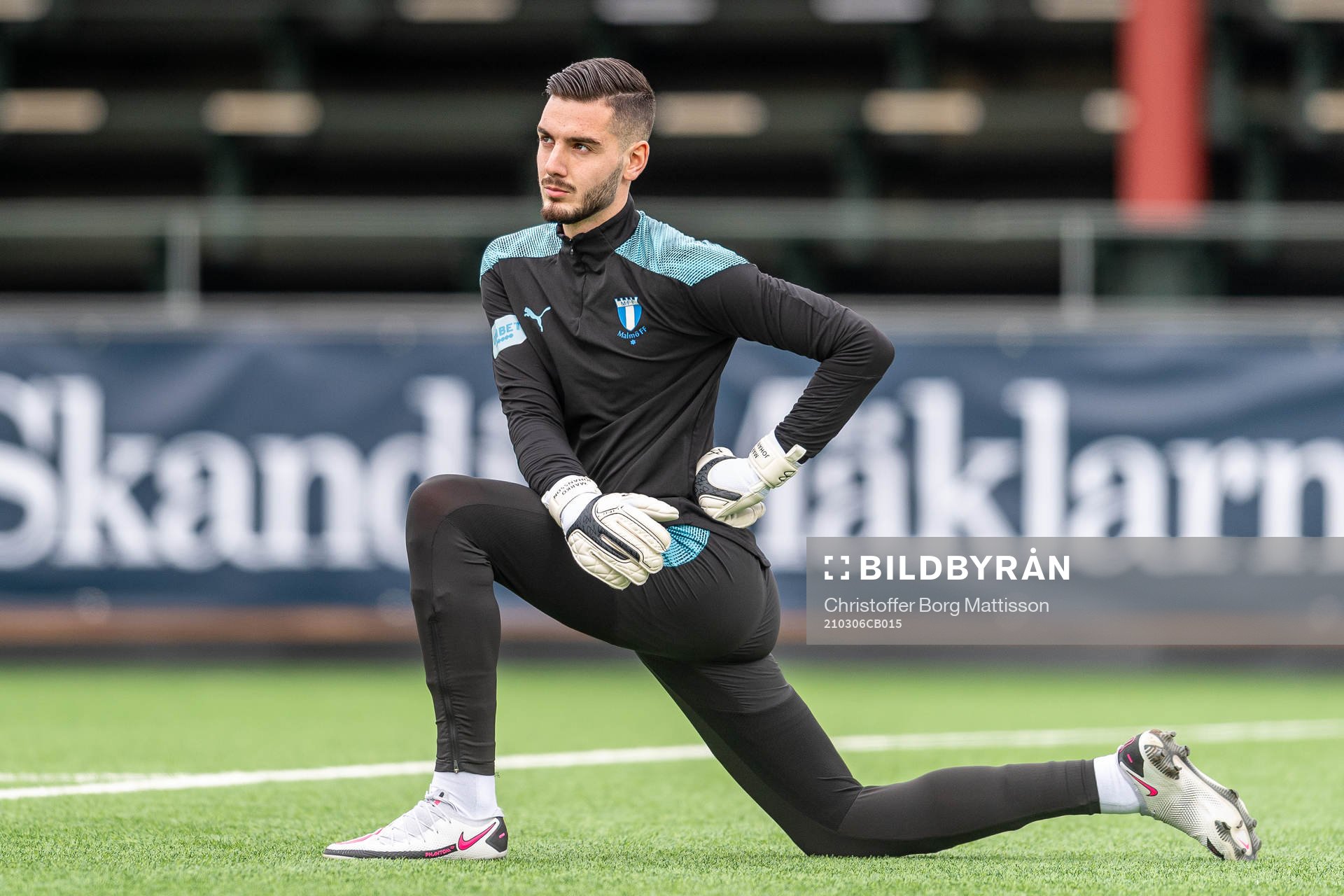 Malmö FFs målvakt Marko Johansson