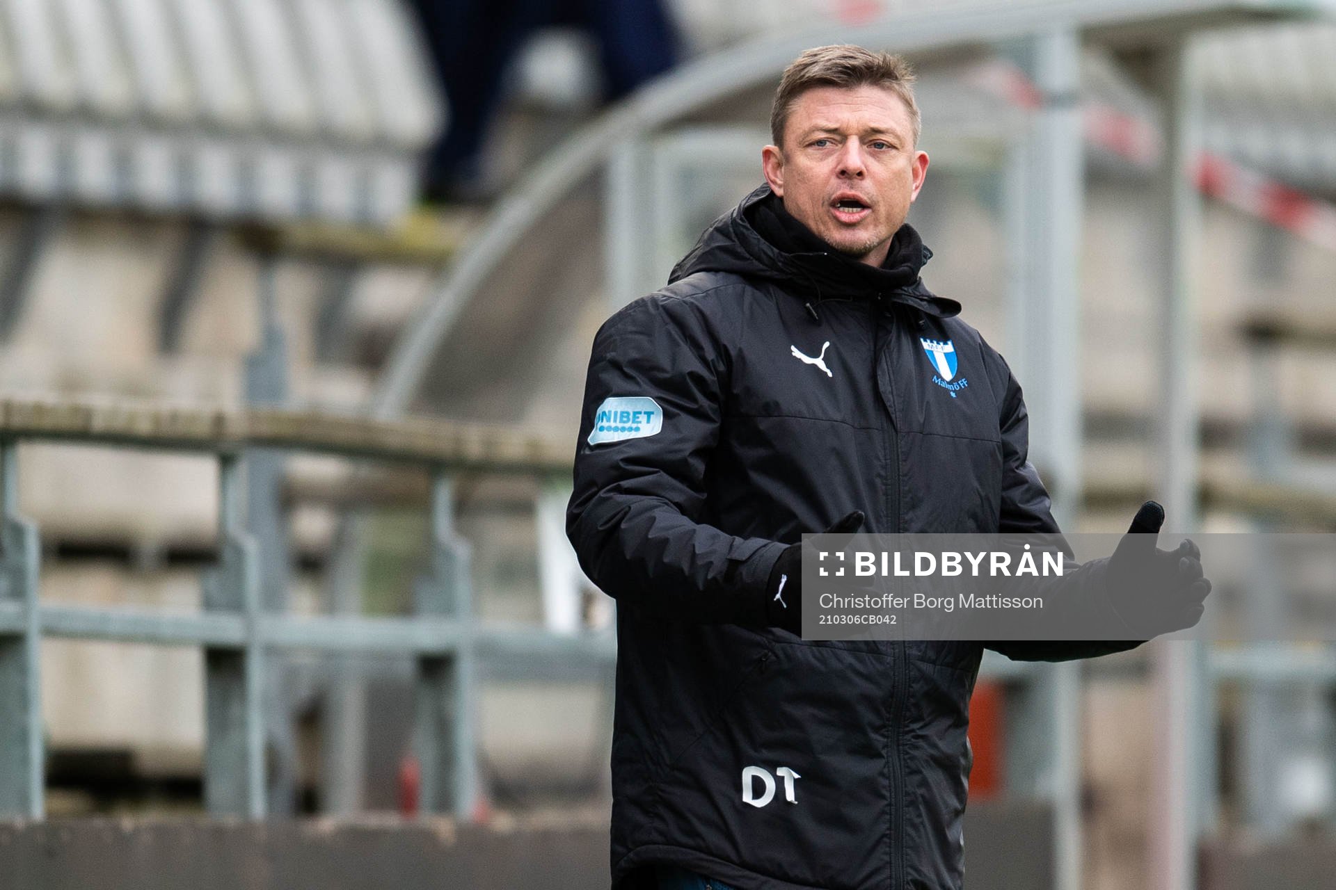 Malmö FFs huvudtränare Jon Dahl Tomasson