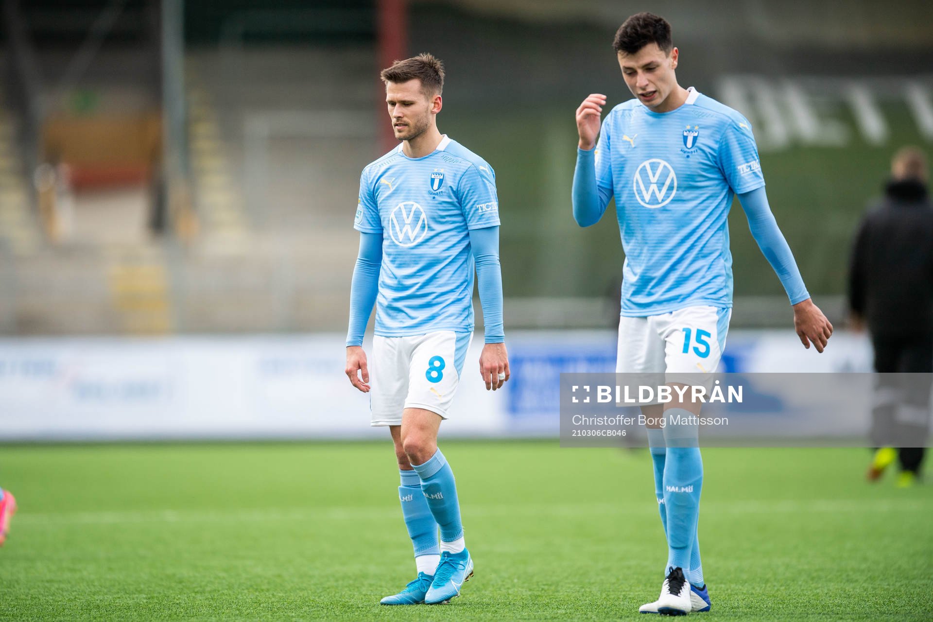 Malmö FFs Arnór Traustason och Anel Ahmedhodzic