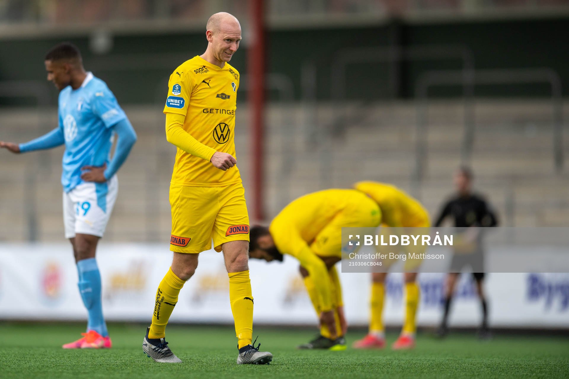 Halmstads Andreas Johansson deppar