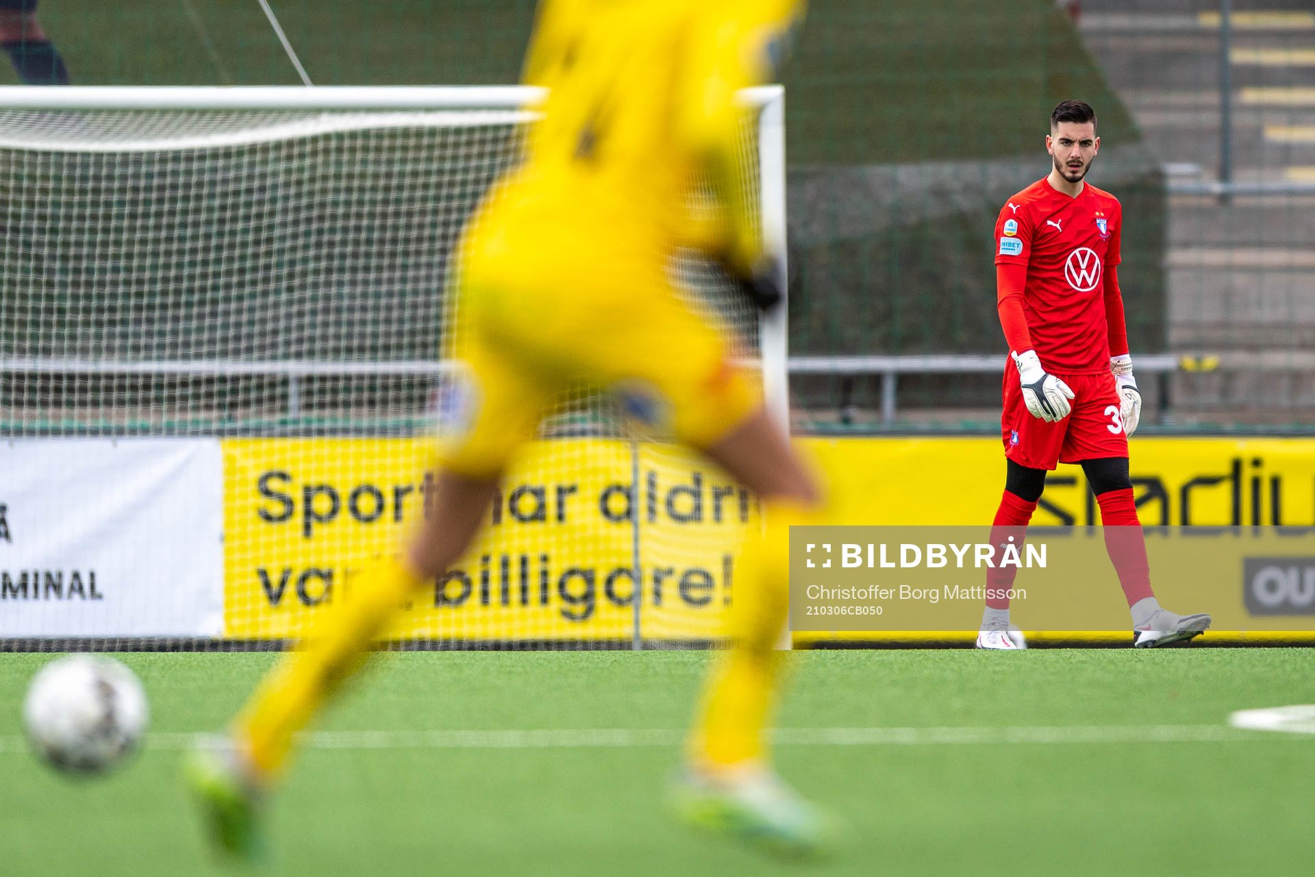 Malmö FFs målvakt Marko Johansson