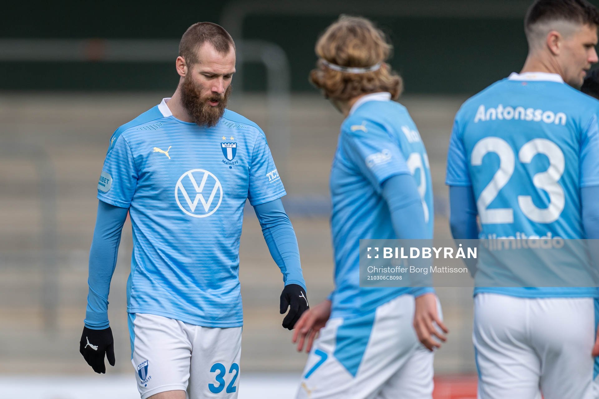 Malmö FFs Jo Inge Berget deppar