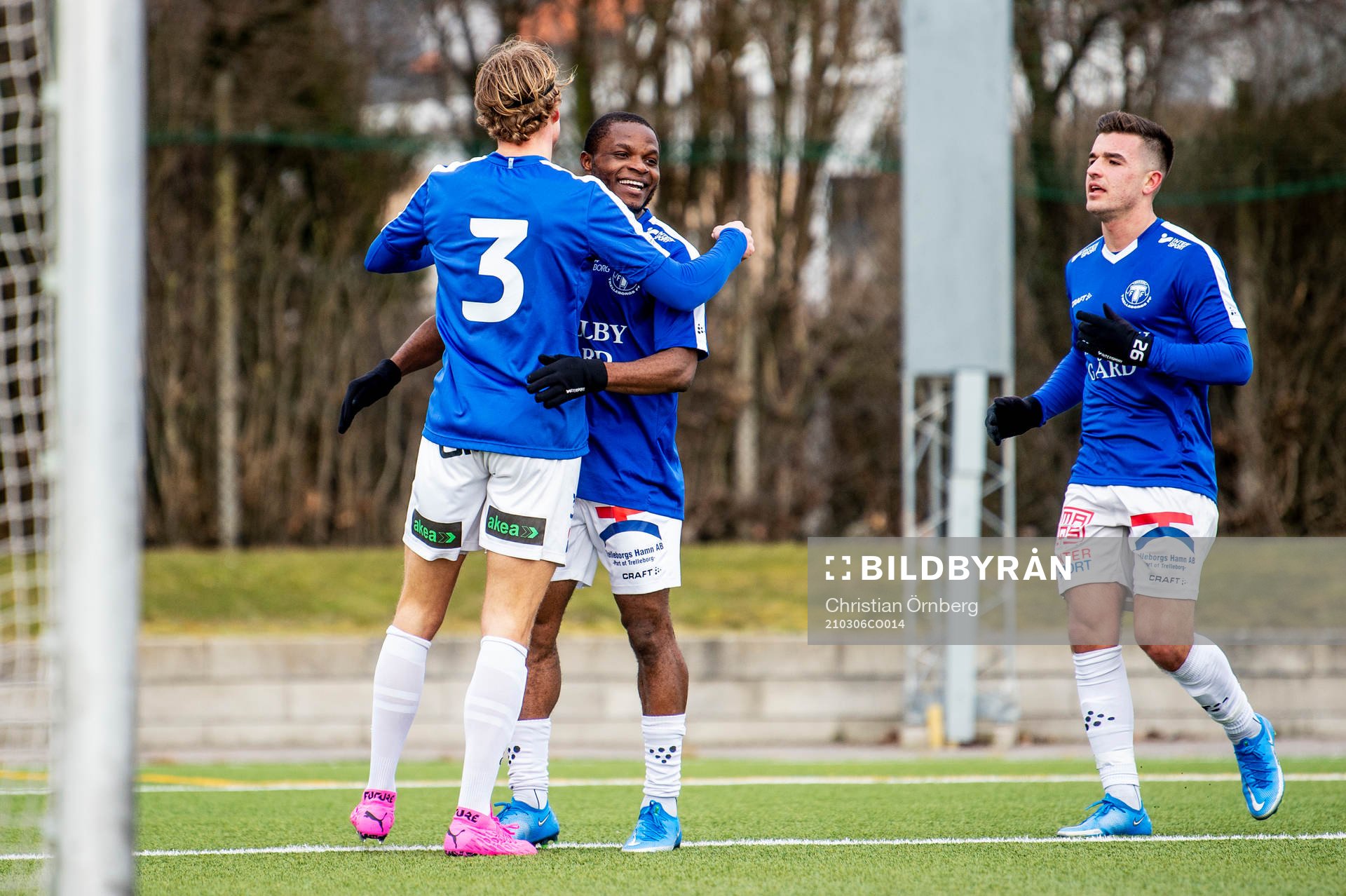 Trelleborgs Niklas Vesterlund jublar