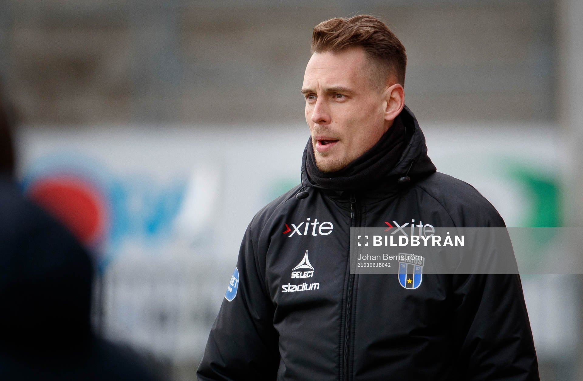 Sirius tränare Daniel Bäckström