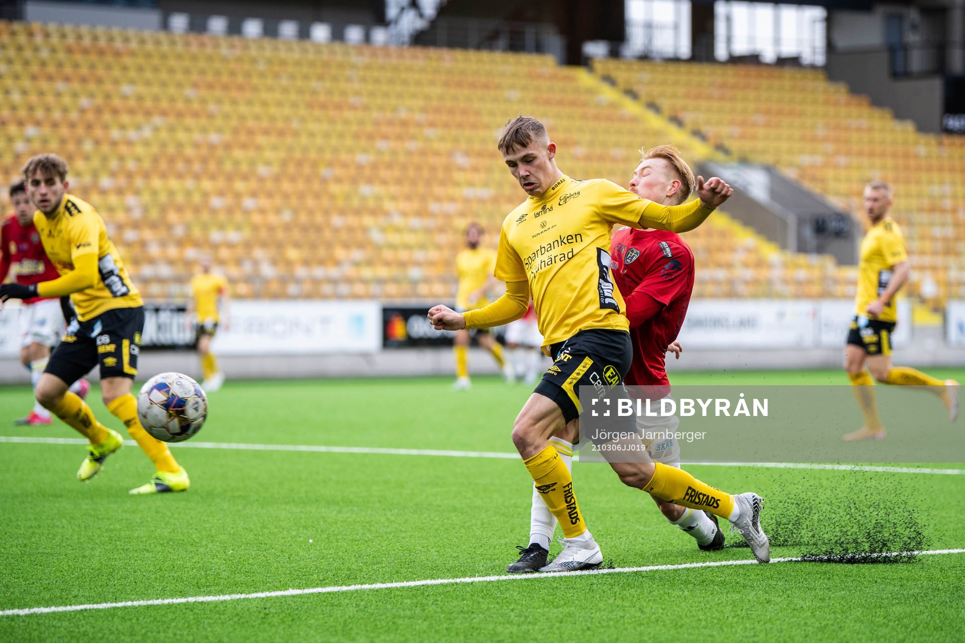 Elfsborgs Jacob Ondrejka och Falkenbergs Linus Borgström