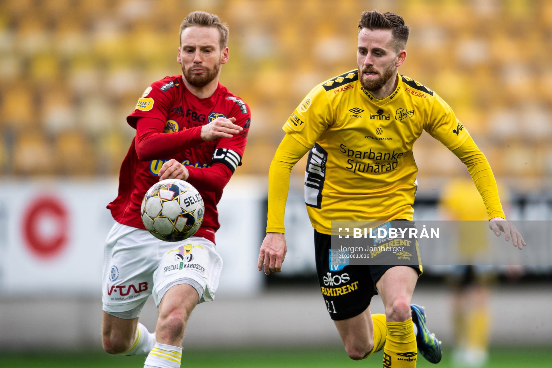 Falkenbergs Tobias Englund och Elfsborgs Rasmus Alm