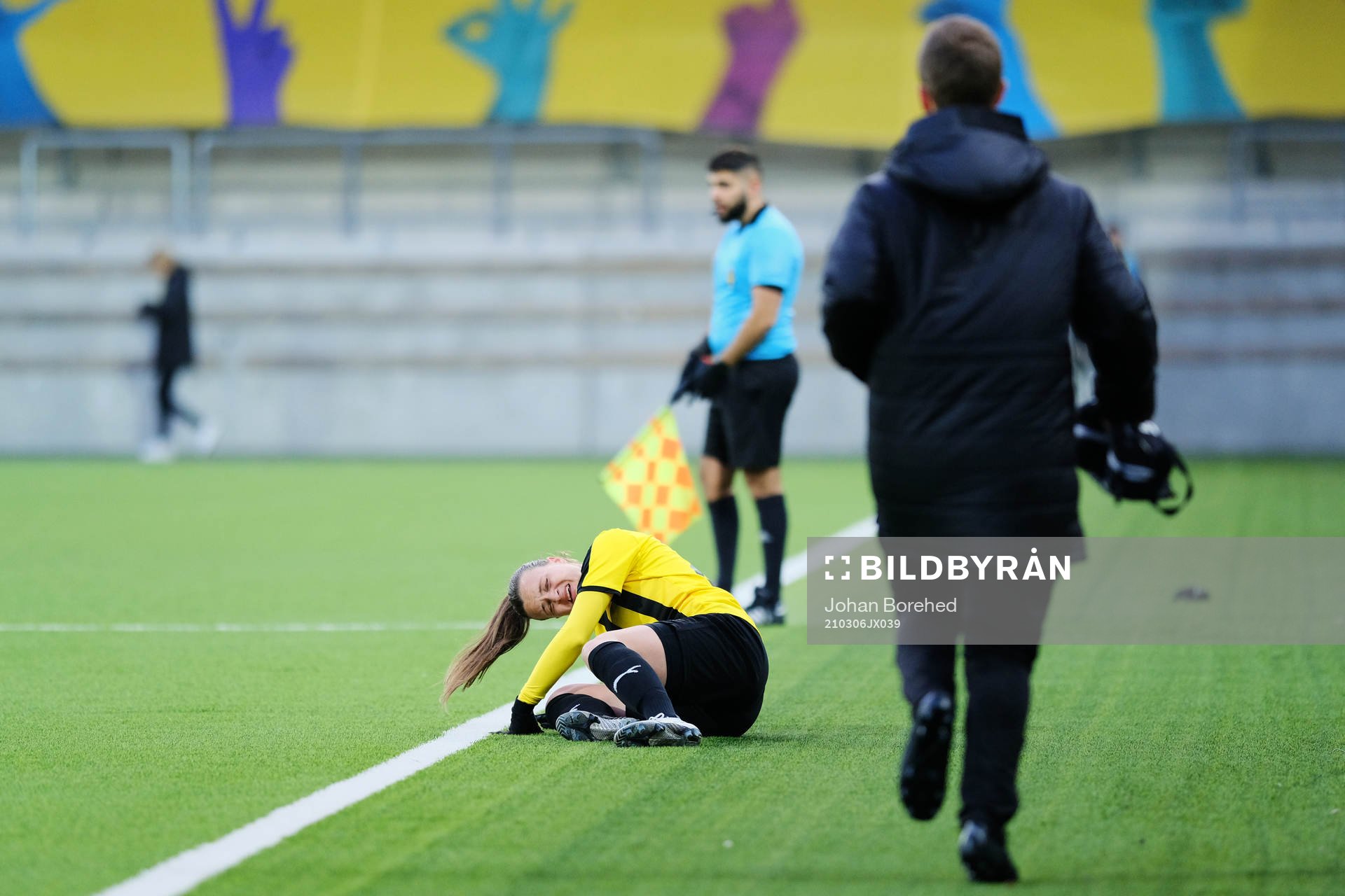 Häckens Milica Mijatović är skadad
