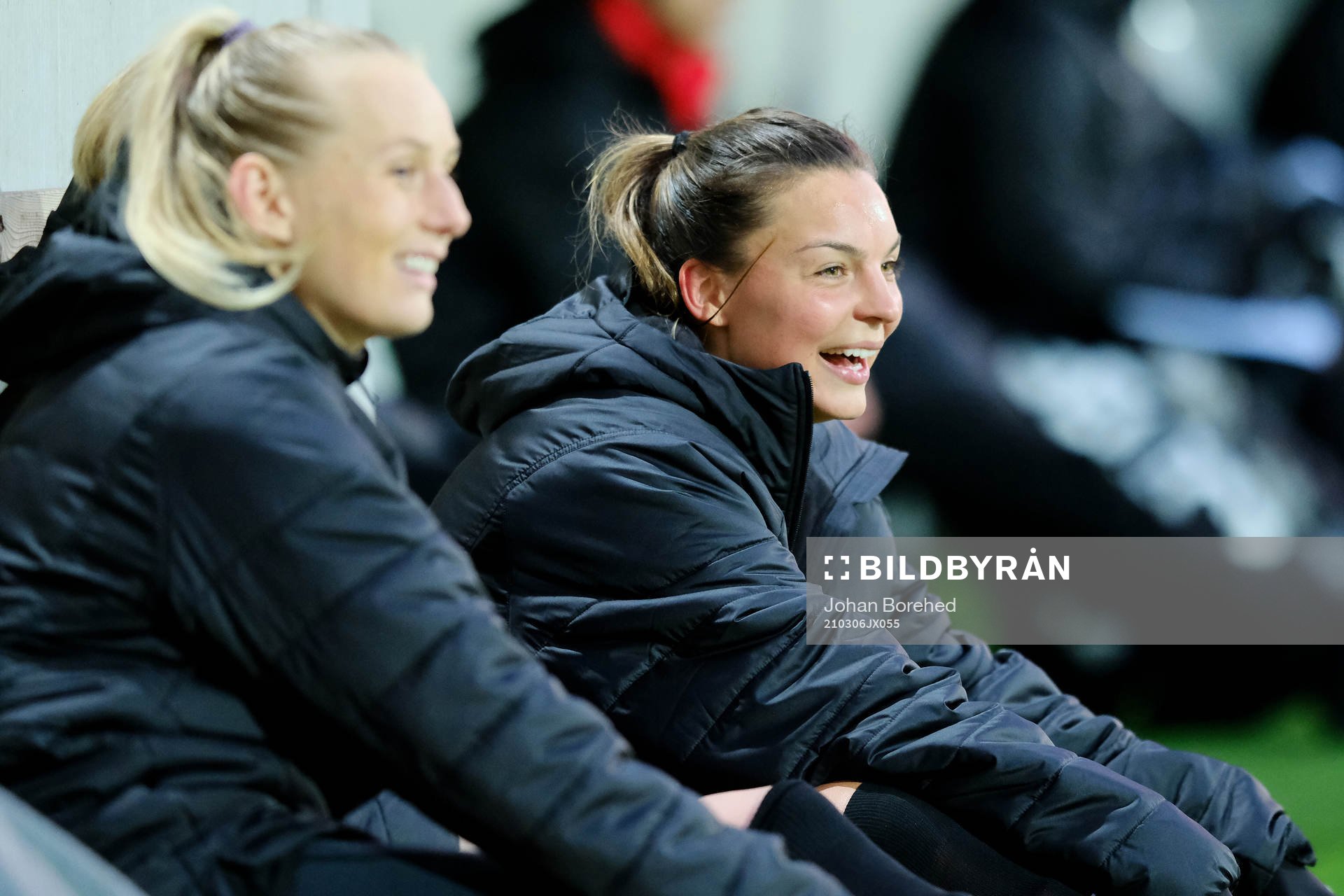Häckens Johanna Rytting Kaneryd och Stina Blackstenius