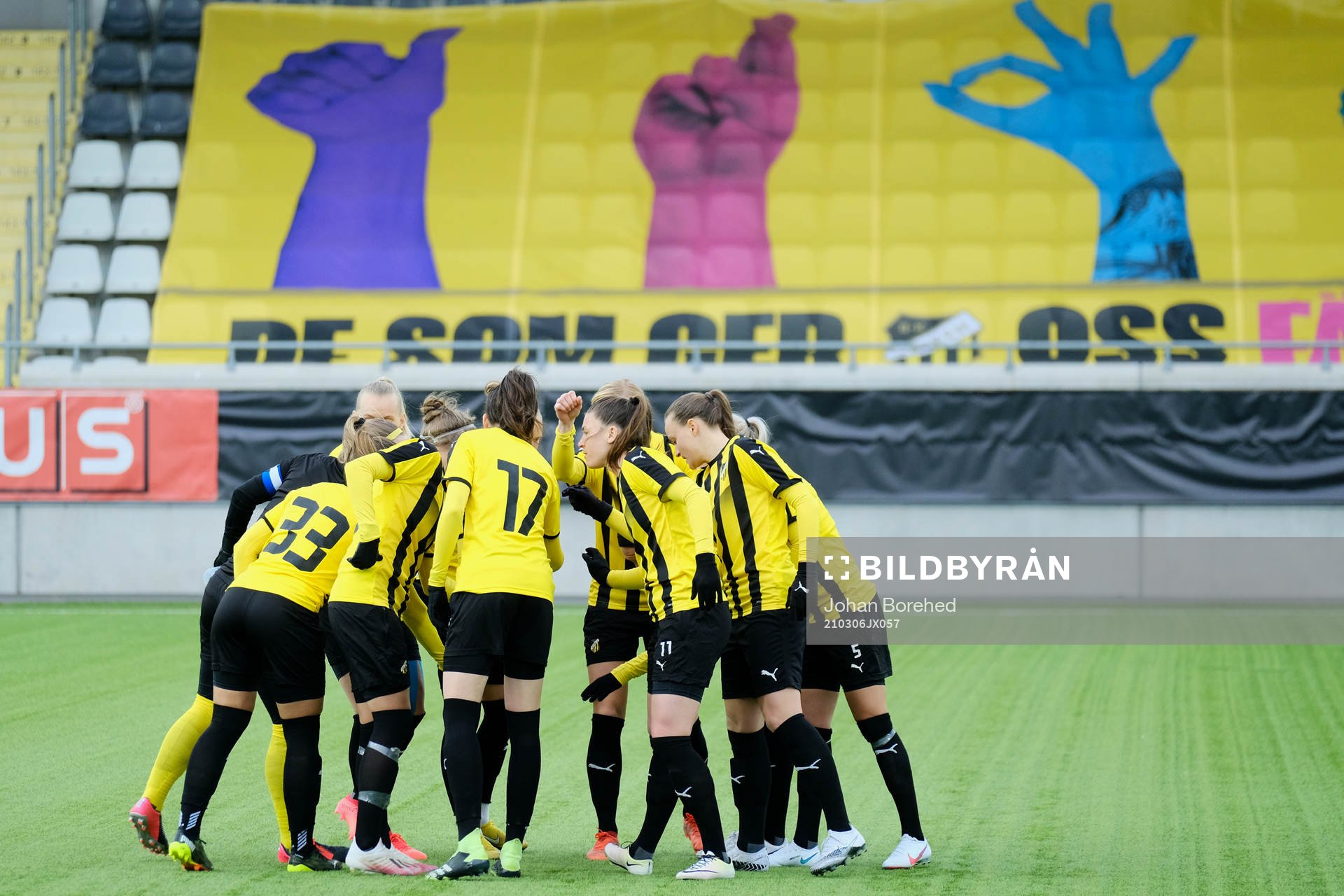 Häcken samlas