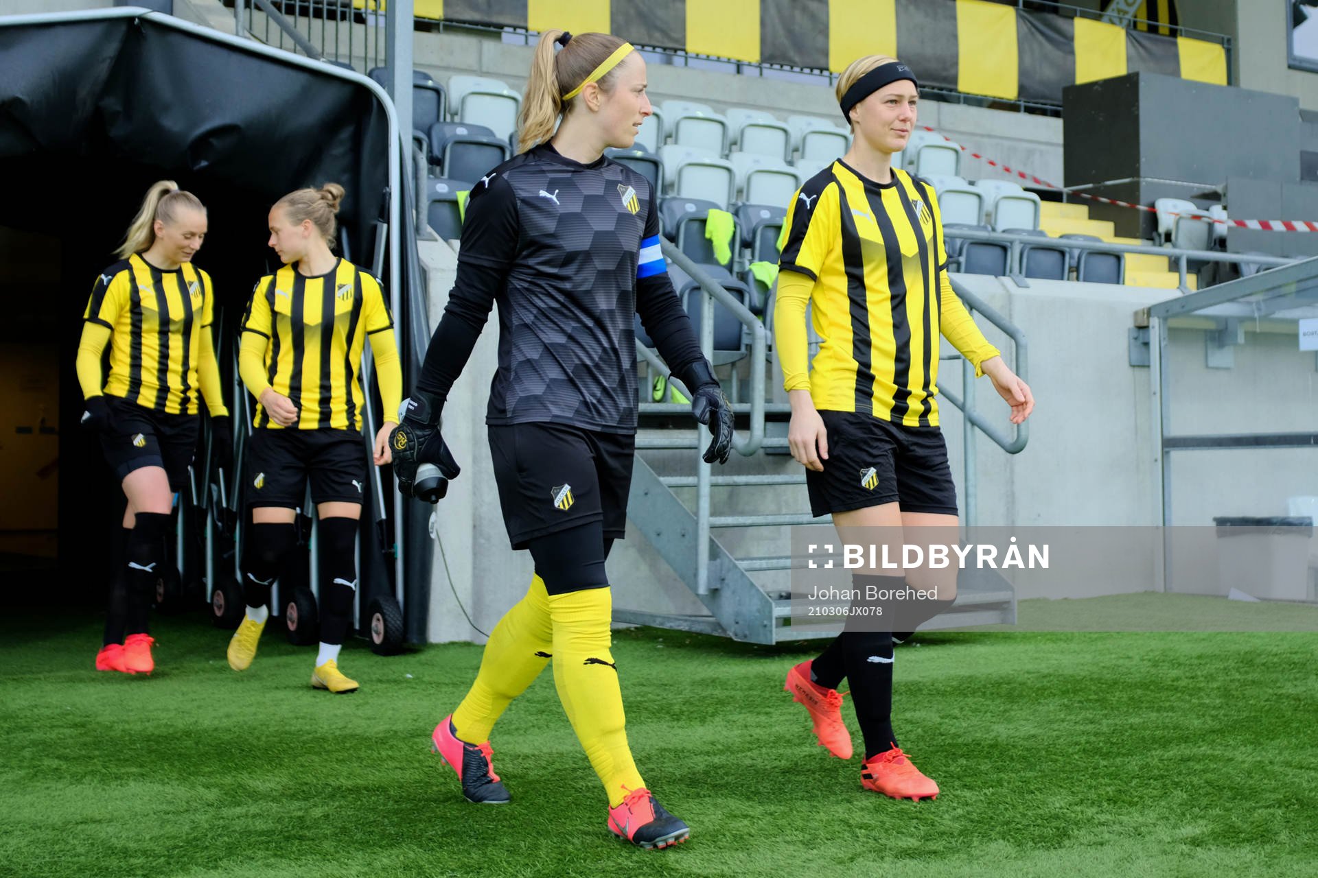 Häckens Stina Blackstenius, Filippa Curmark, Loes Guerts