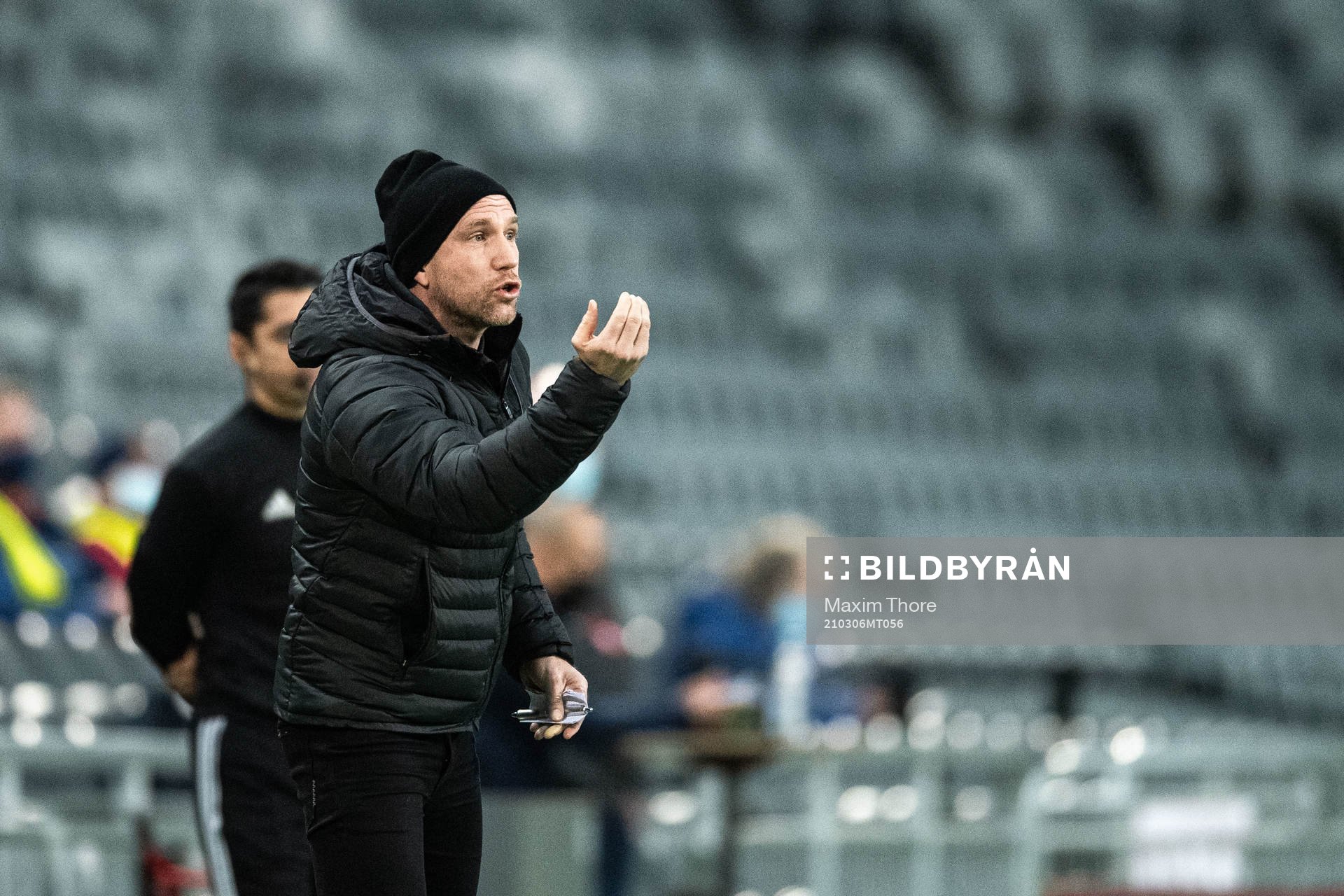 Kalmars tränare Henrik Rydström