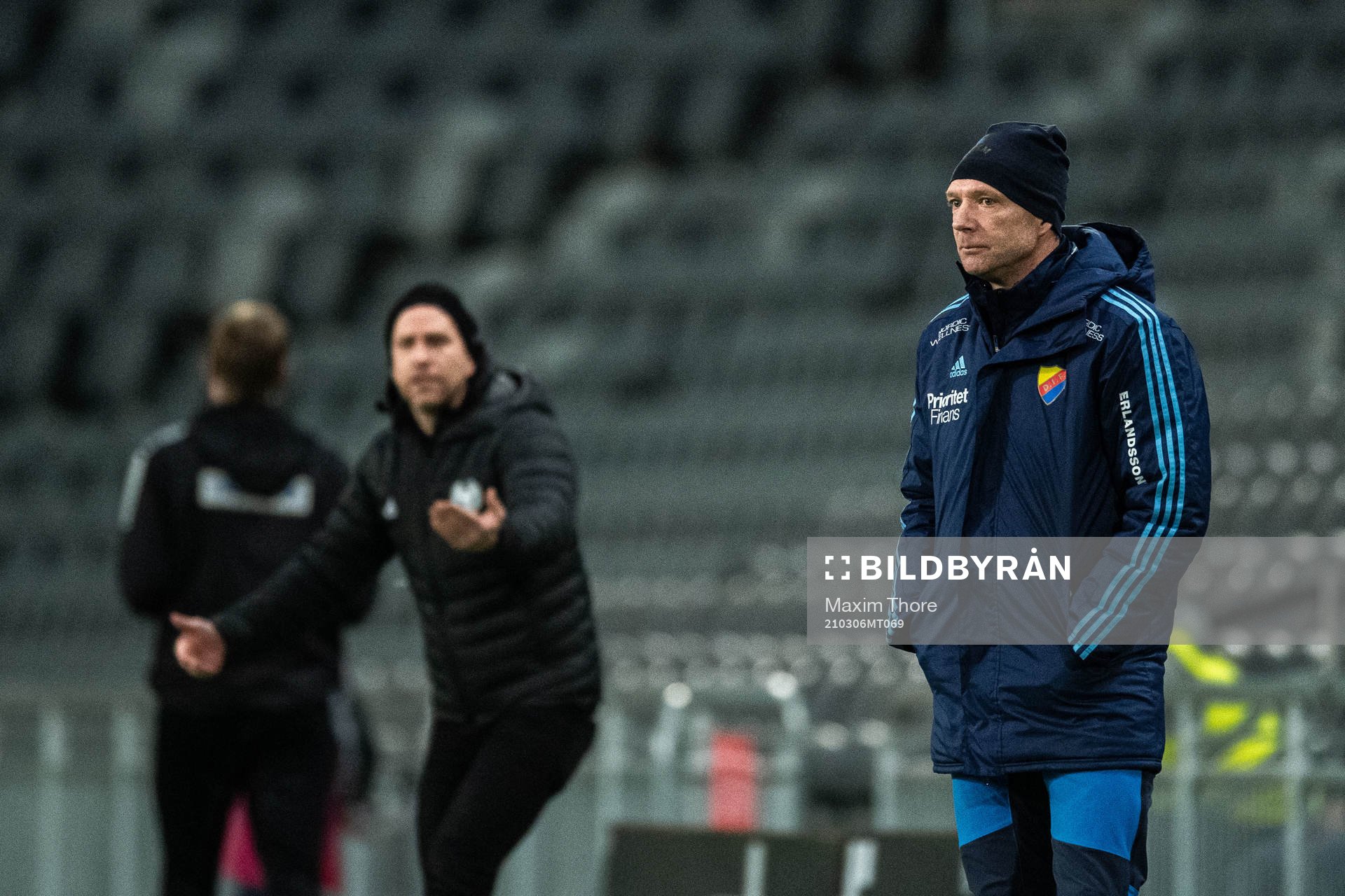 Djurgårdens tränare Kim Bergstrand
