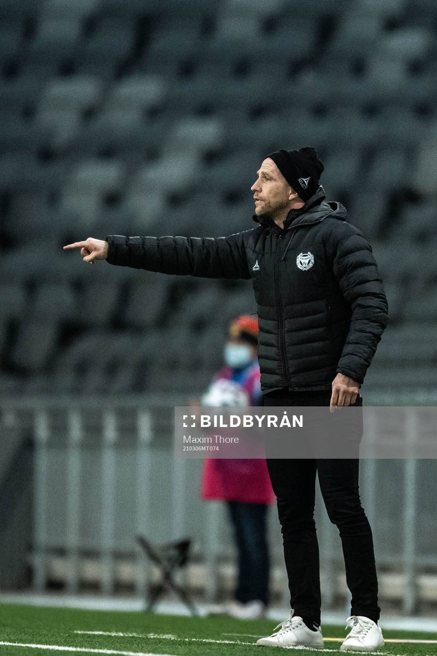 Kalmars tränare Henrik Rydström