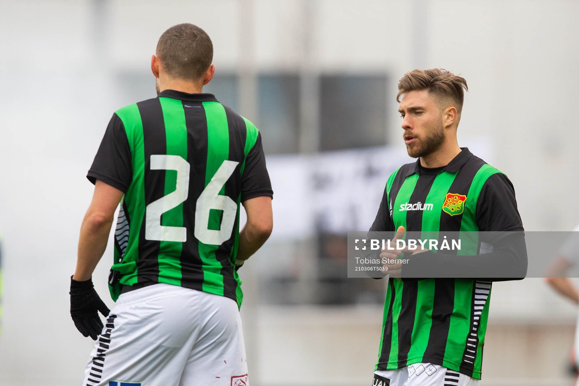GAIS Nikola Ladan och Malkolm Moenza deppar