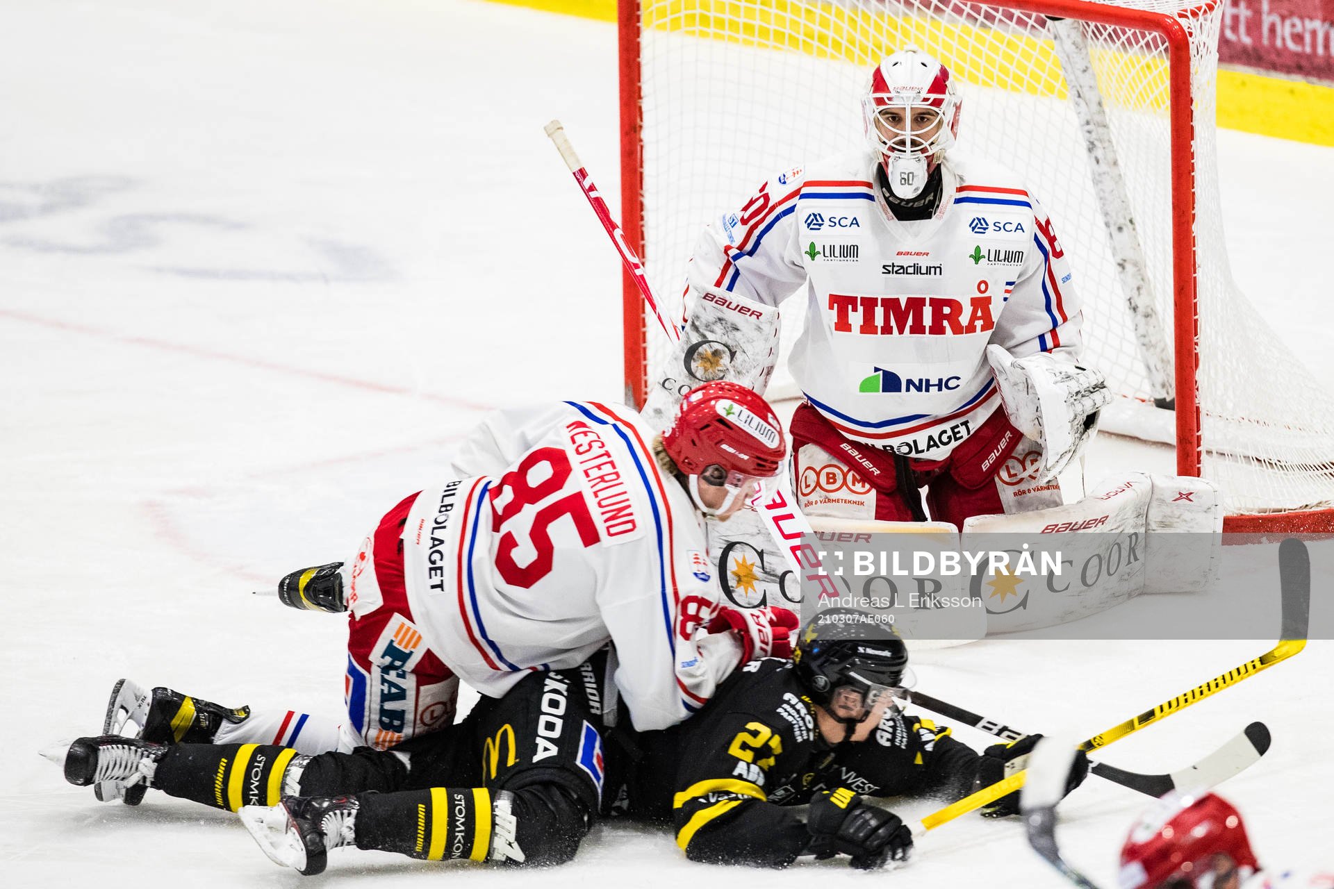 Timrås Filip Westerlund och Västerås Sebastian Benker