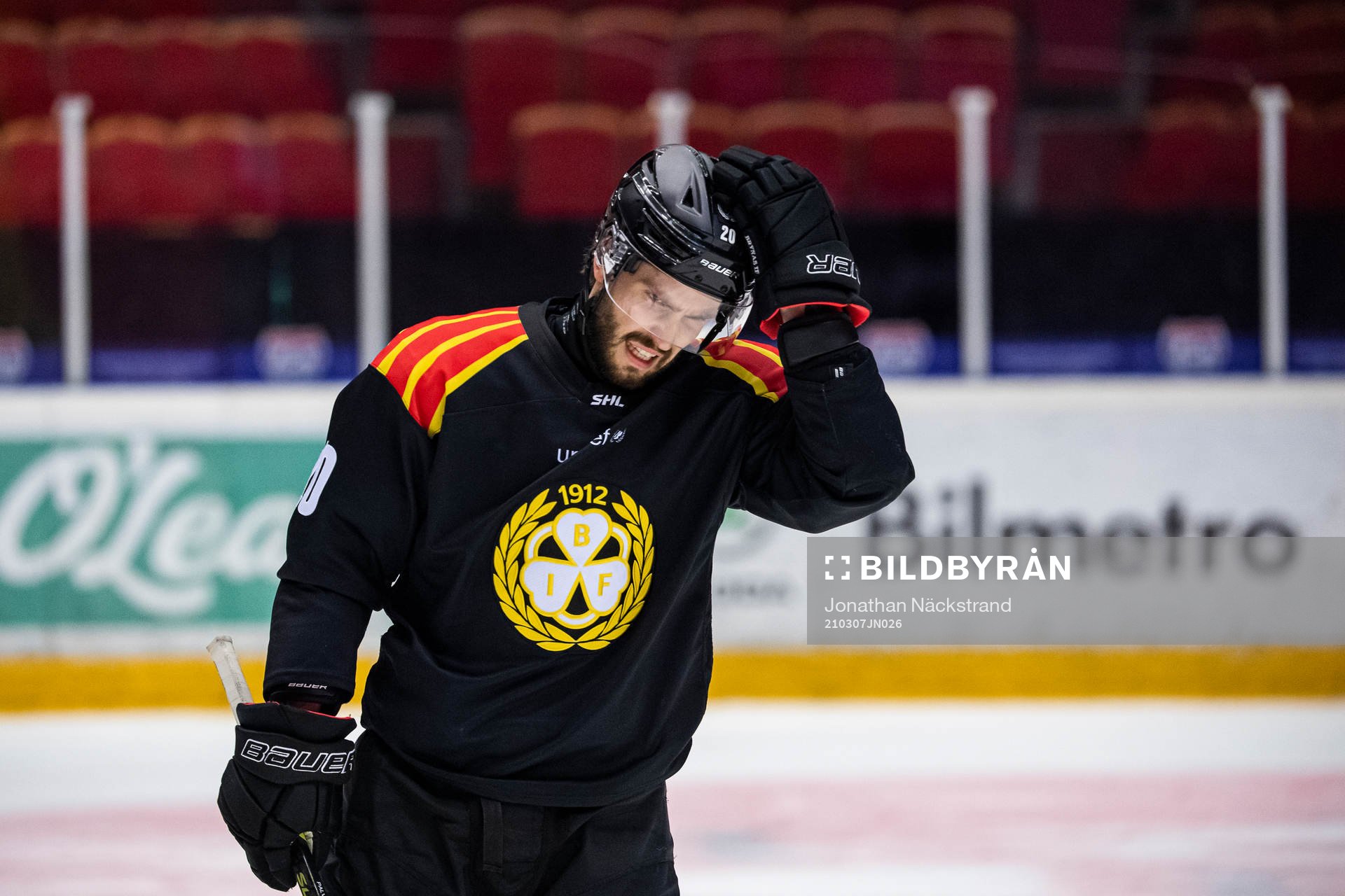 Brynäs Oula Palve deppar
