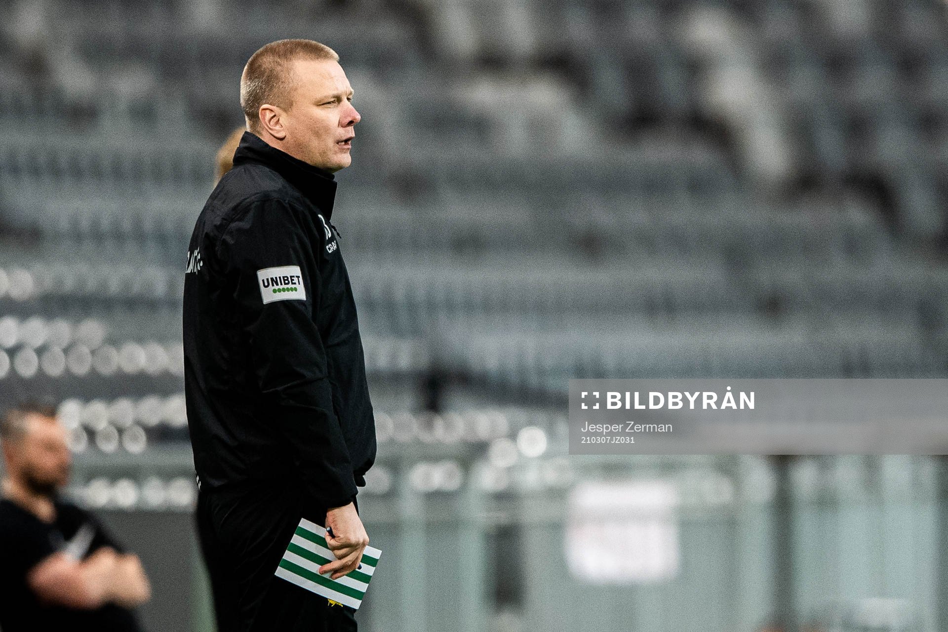 Hammarbys tränare Stefan Billborn