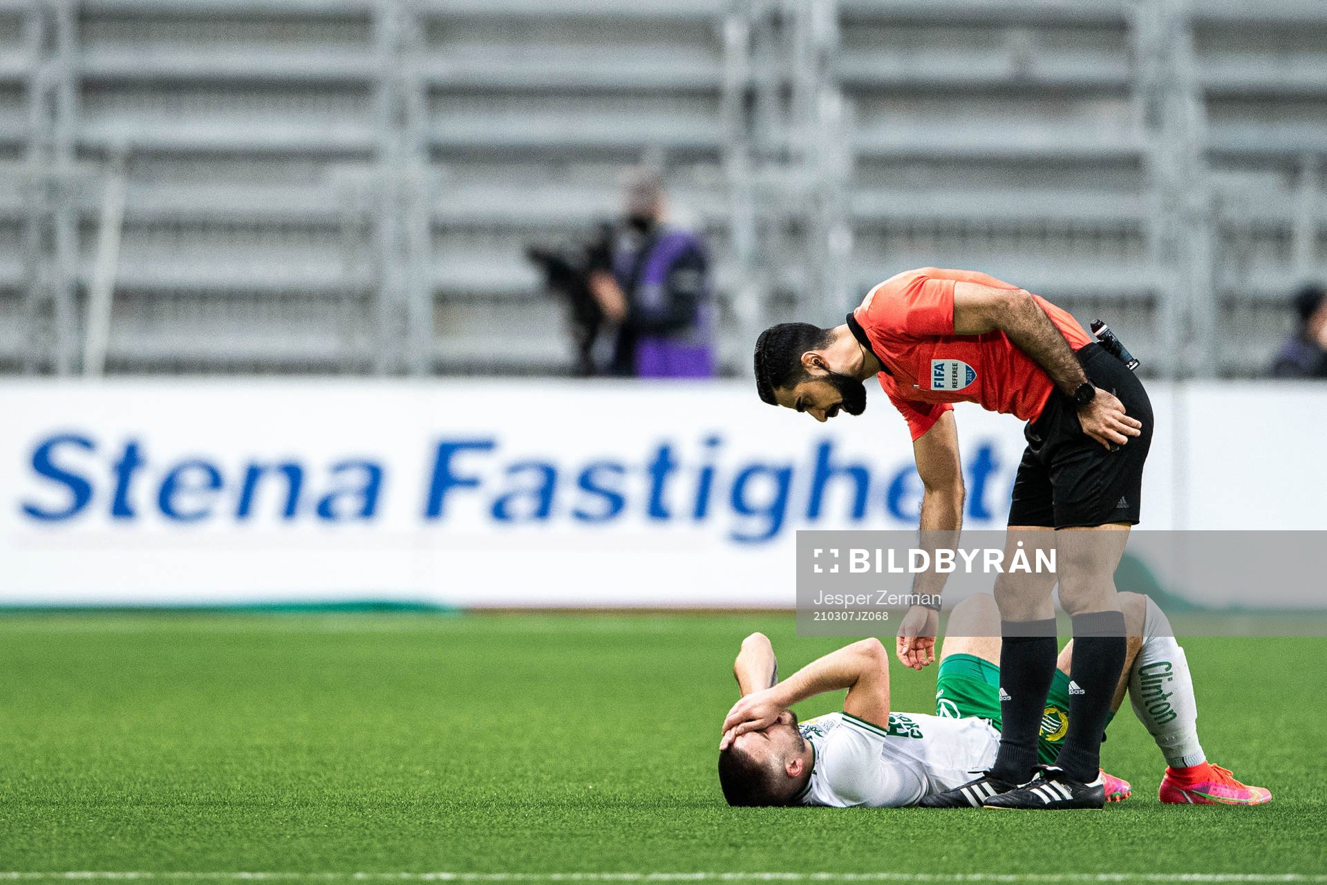 Hammarbys Vladimir Rodic har ont