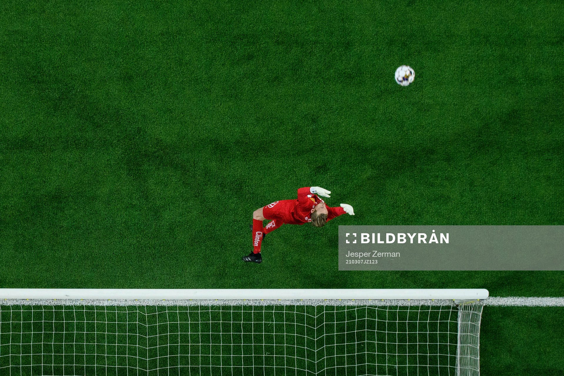 Hammarbys målvakt David Ousted