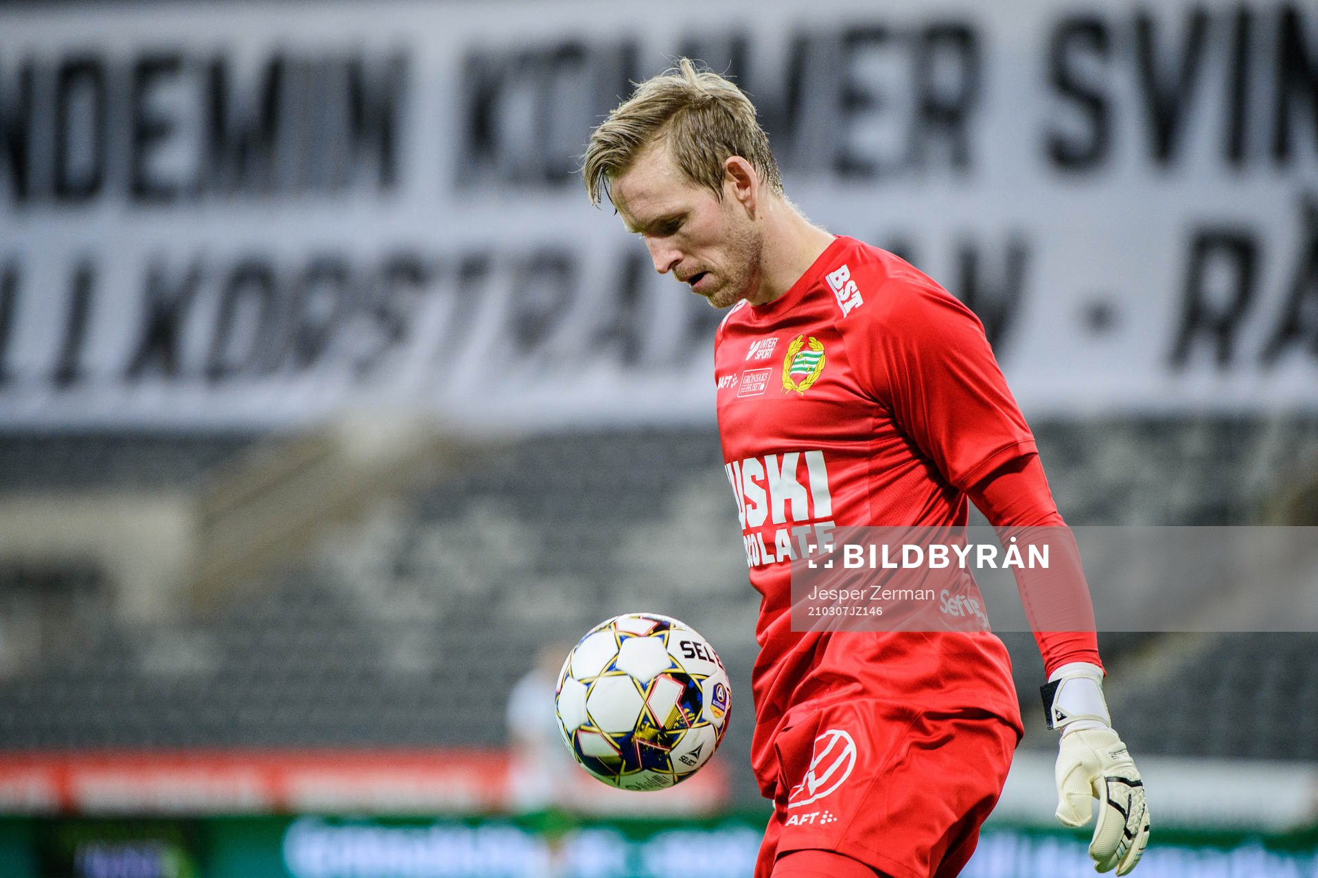 Hammarbys målvakt David Ousted
