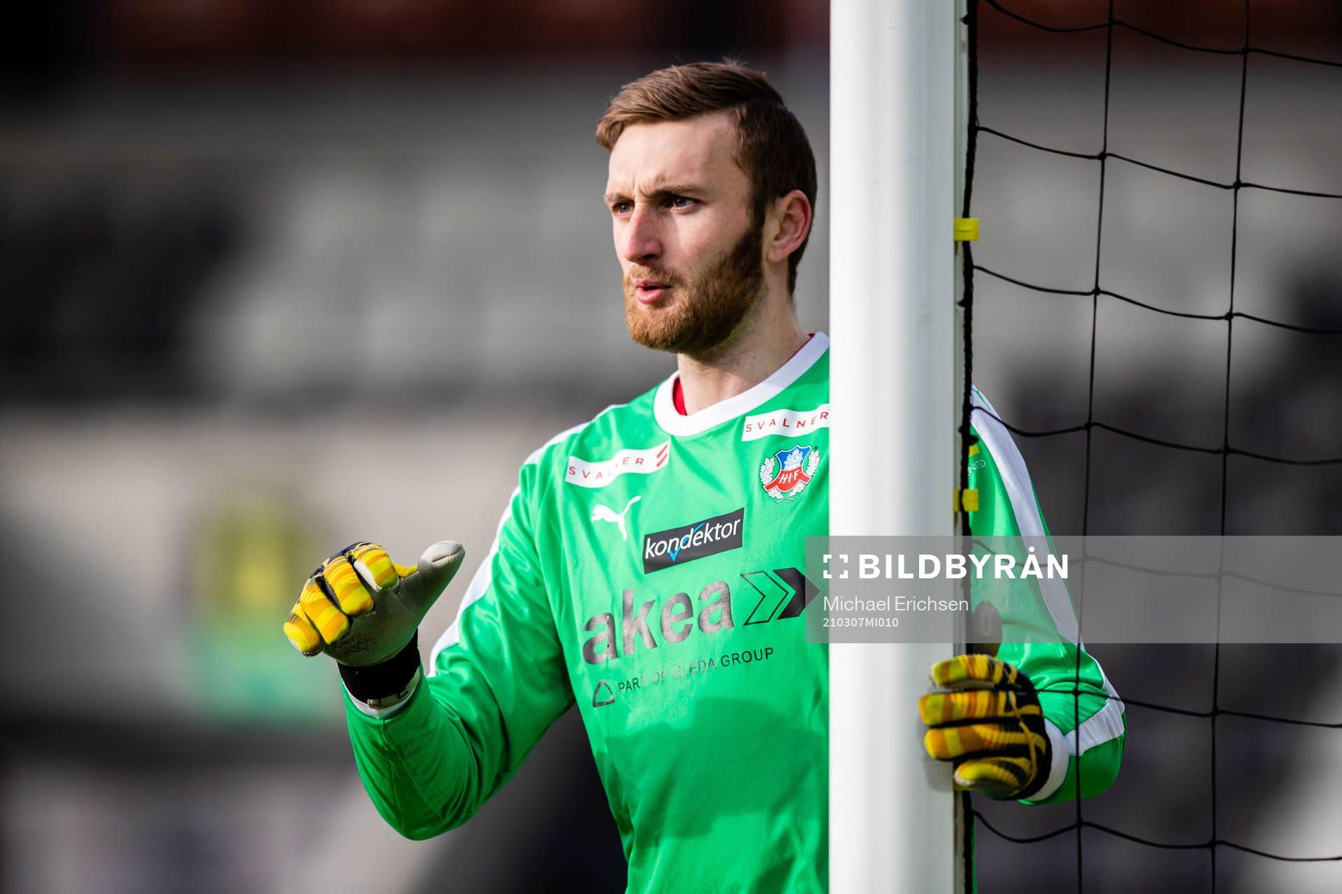Helsingborgs målvakt Alexander Nilsson