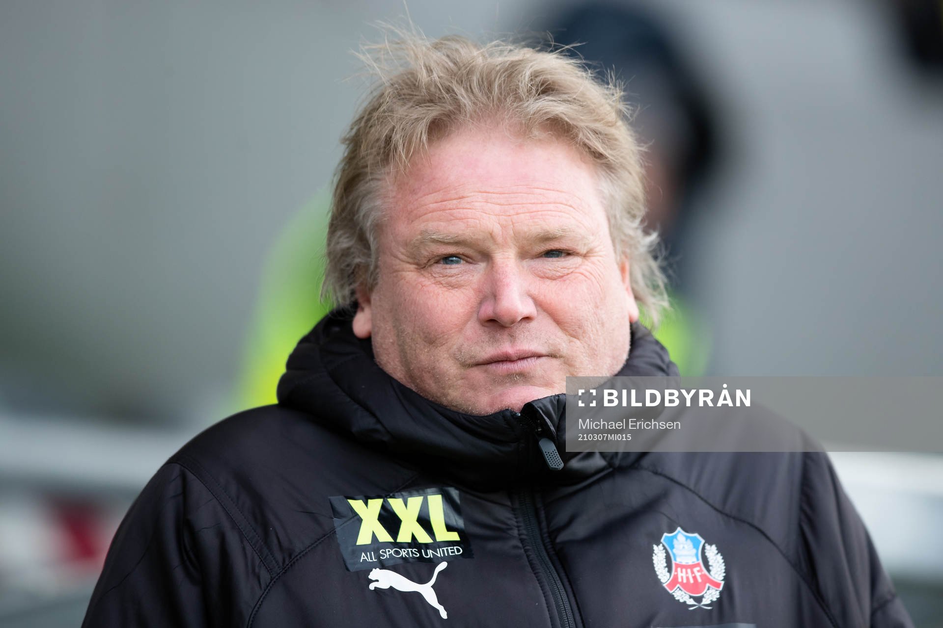 Helsingborgs tränare Jörgen Lennartsson innan