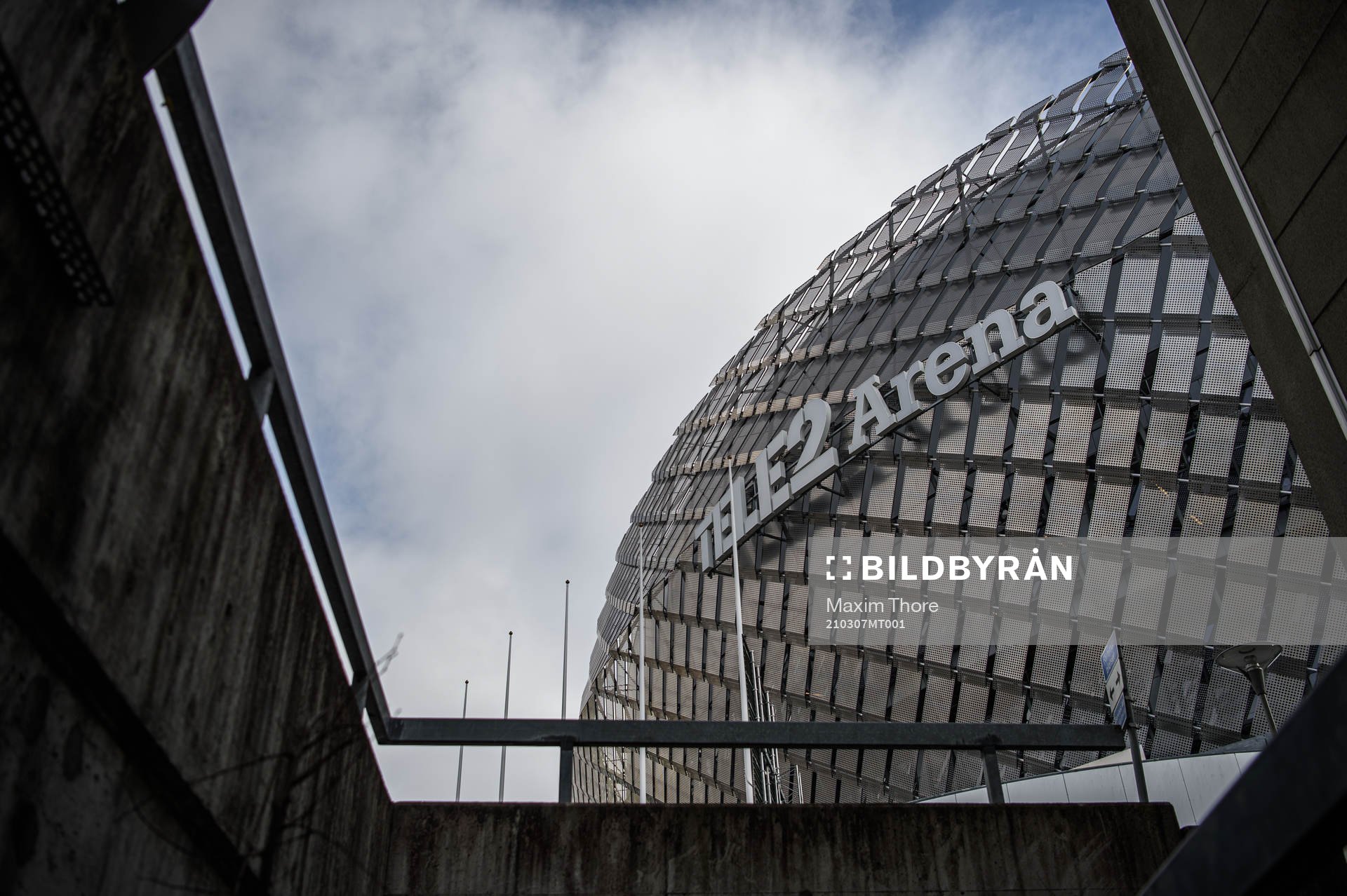 Exteriör Tele2 Arena