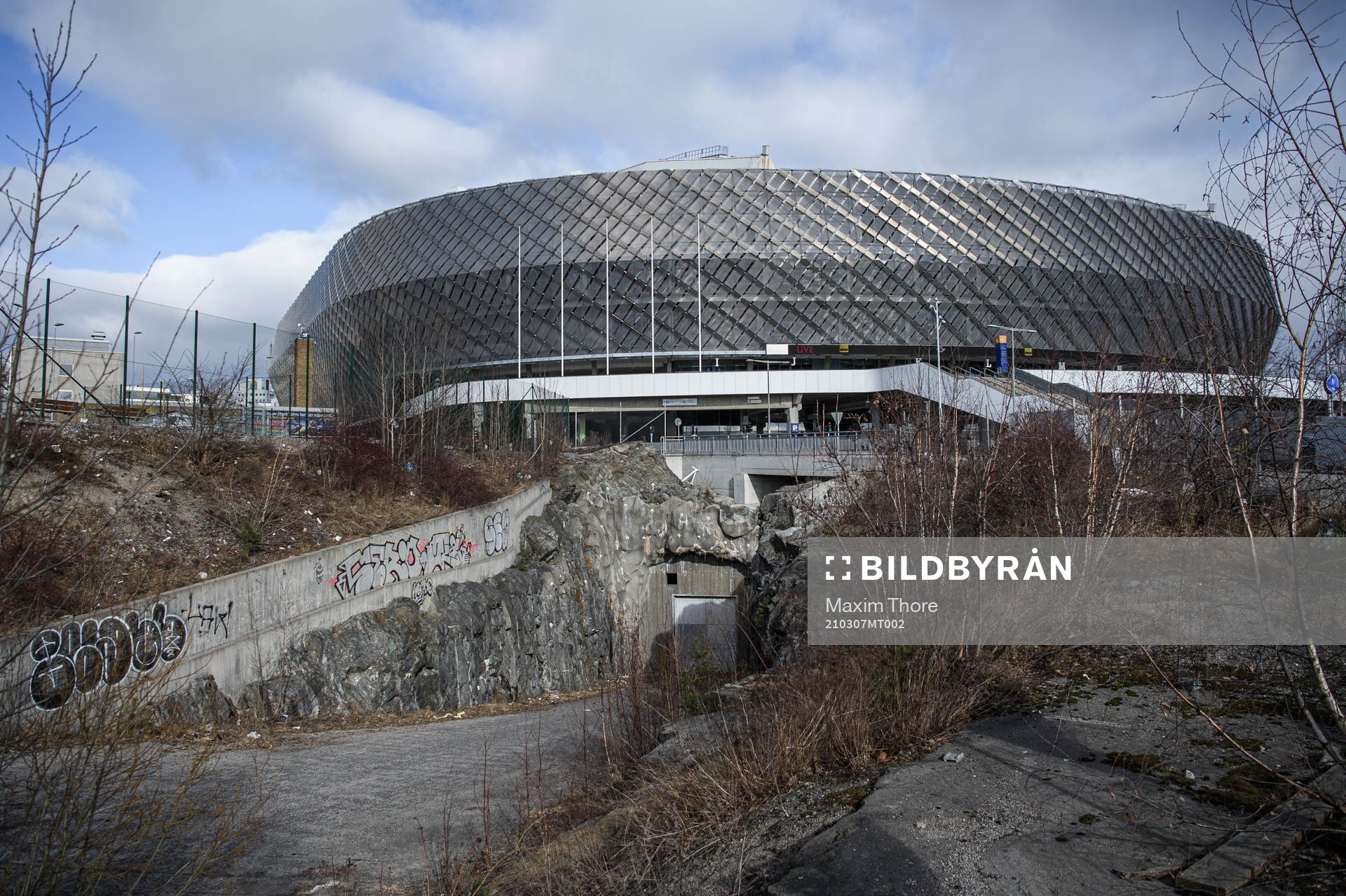 Exteriör Tele2 Arena