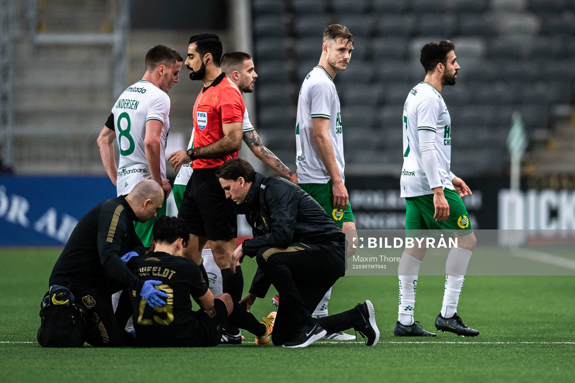 Hammarbys Richard Magyar deppar